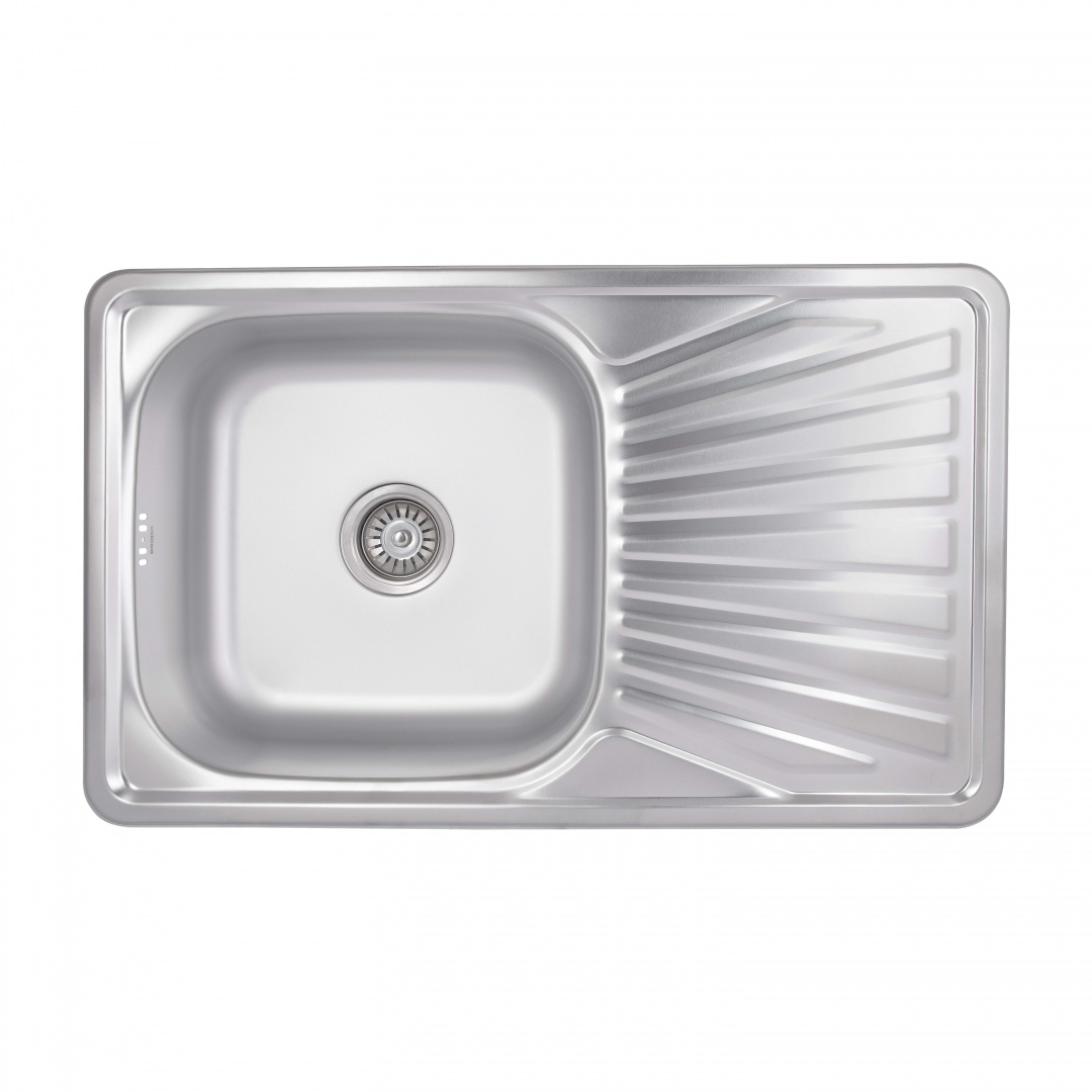 Кухонна мийка Brinex 7848 0,8 мм Satin (BRIN7848SAT08)
