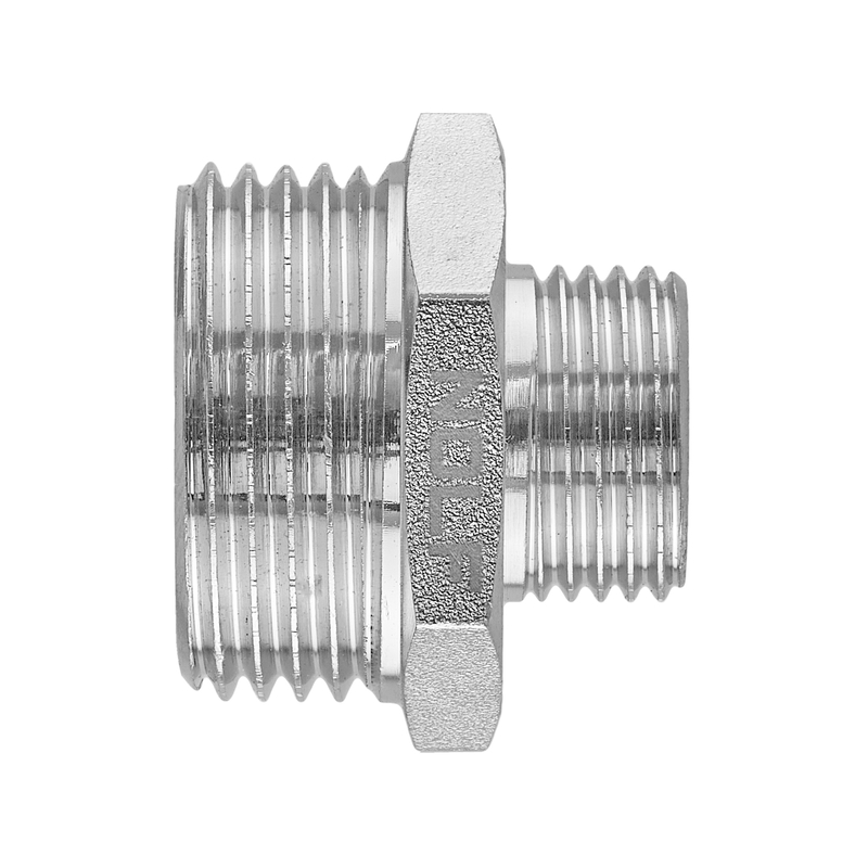 Ніпель редукційний нікельований NOLF NFC.N0810-N-1"x3/4" (NF3085)