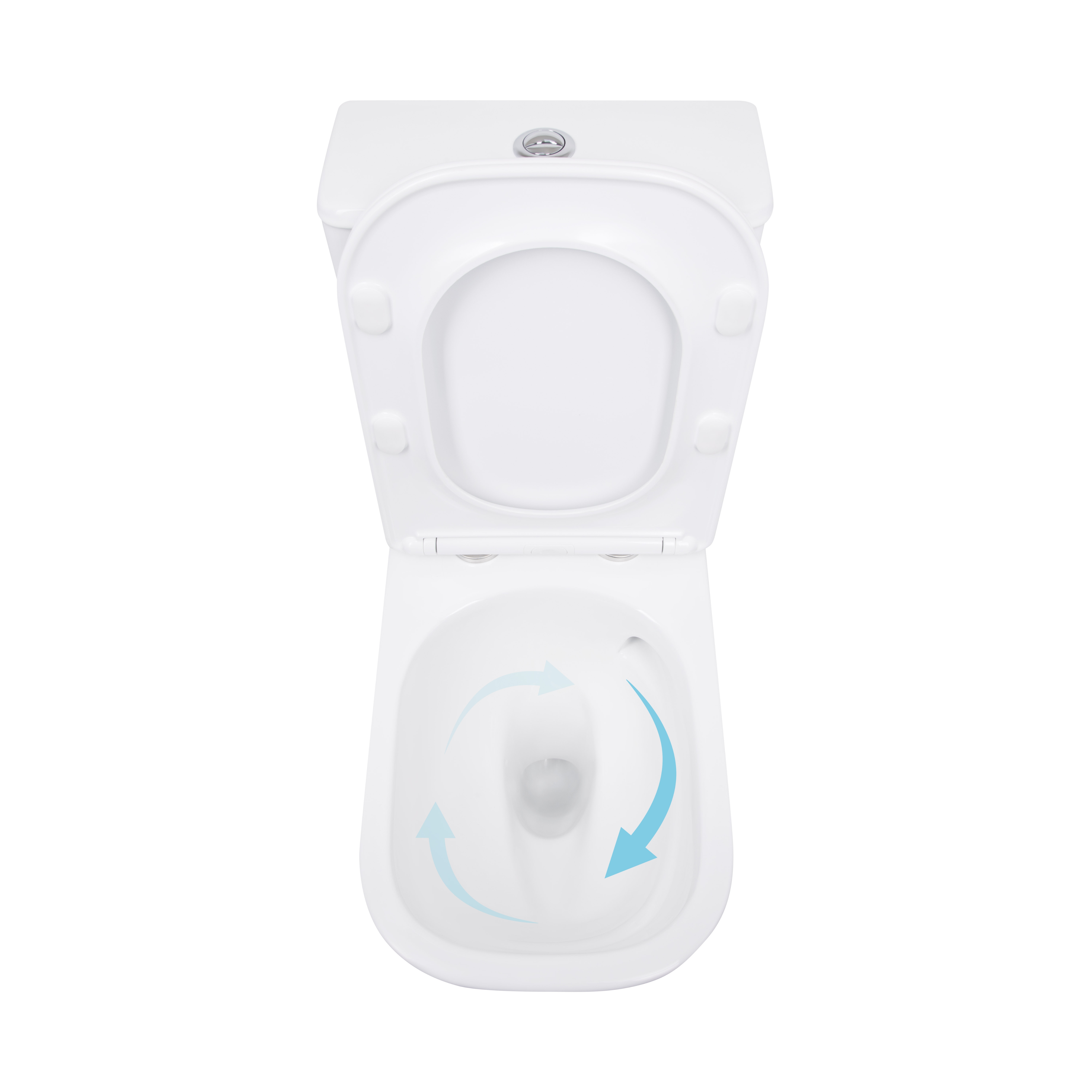 Унітаз підлоговий Qtap Aquarius Ultra Quiet 620×355×790 мм з сидінням Soft-close, White QTAQAW27W49262