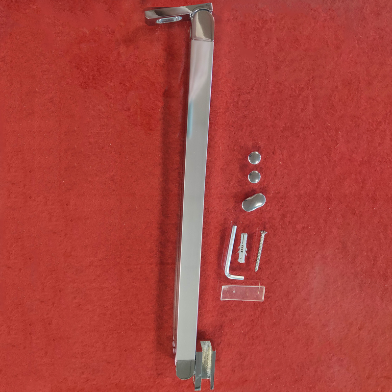 Двері у нішу розпашні KOER SR SD04-120x200-TR-01 прозоре скло EASY CLEAN 10мм хром (KR5387)