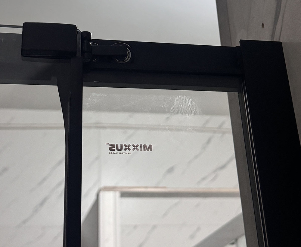 Душова кабіна без піддону MIXXUS PREMIUM QUADRO SC01-90x90x195-TR BLACK прозоре скло 6мм (MI8292)