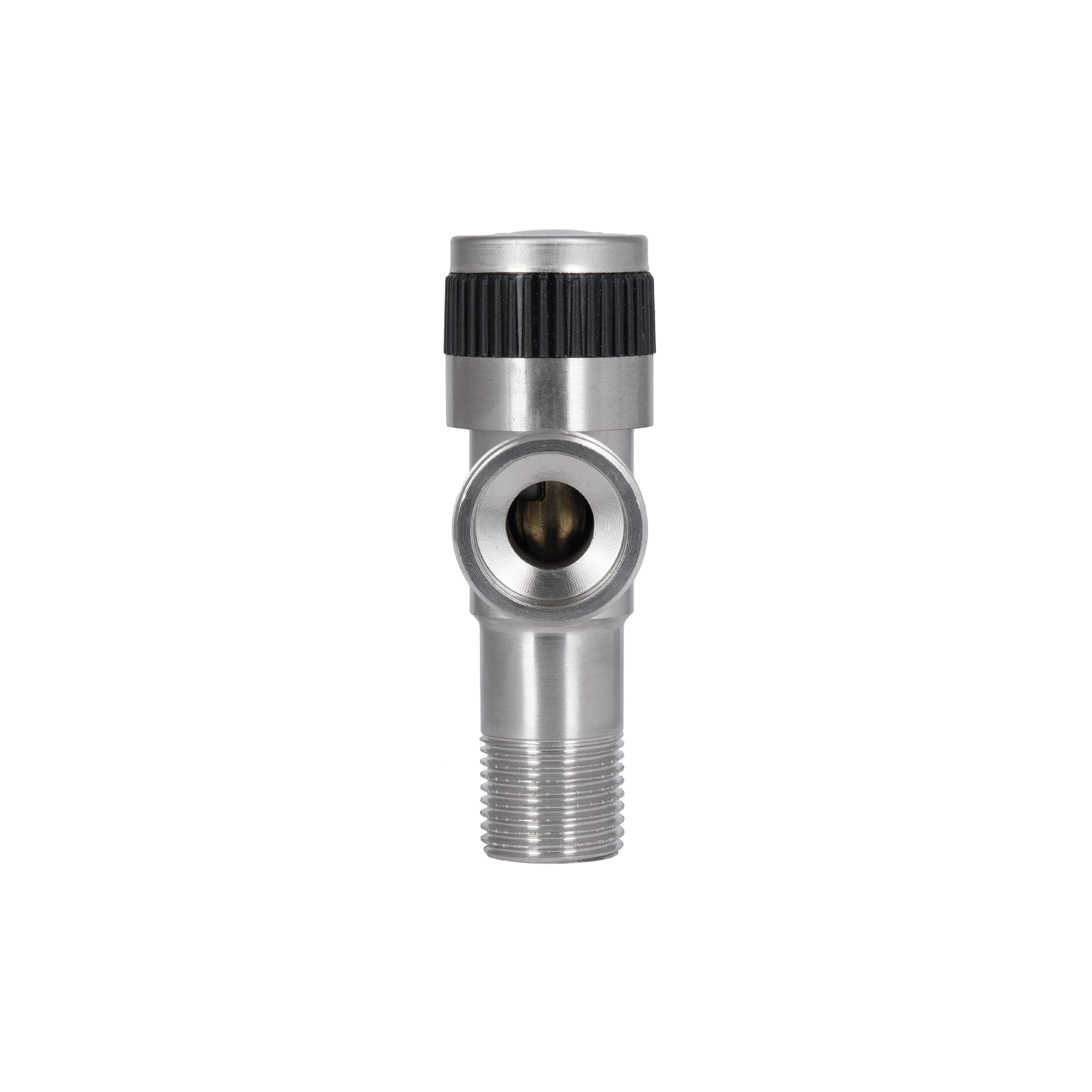 Кран кутовий Thermo Alliance Standart 1/2"Зх3/4"З нерж., з керам. буксою TAS345W1520SS
