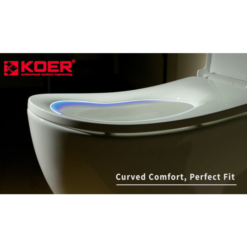 Чаша унітазу-компакту без сидіння KOER TT-0201-T3 BOWL 430x390x675 система змиву TORNADO 3.0 (MI8364)