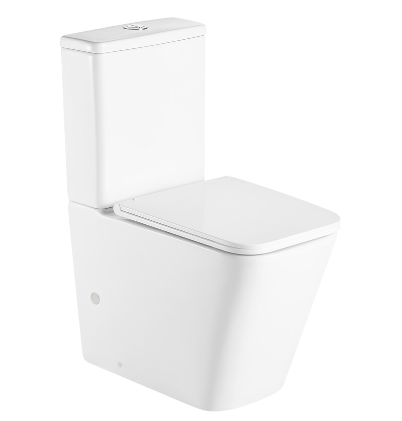 Чаша унітазу-компакту без сидіння MIXXUS PREMIUM QUADRO-0401-T1 BOWL 415x365x610 система змиву TORNADO 1.0 (MI8343)
