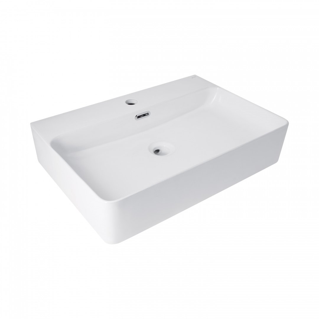 Раковина Qtap Nando LT 610х420х140 White QT12116146W