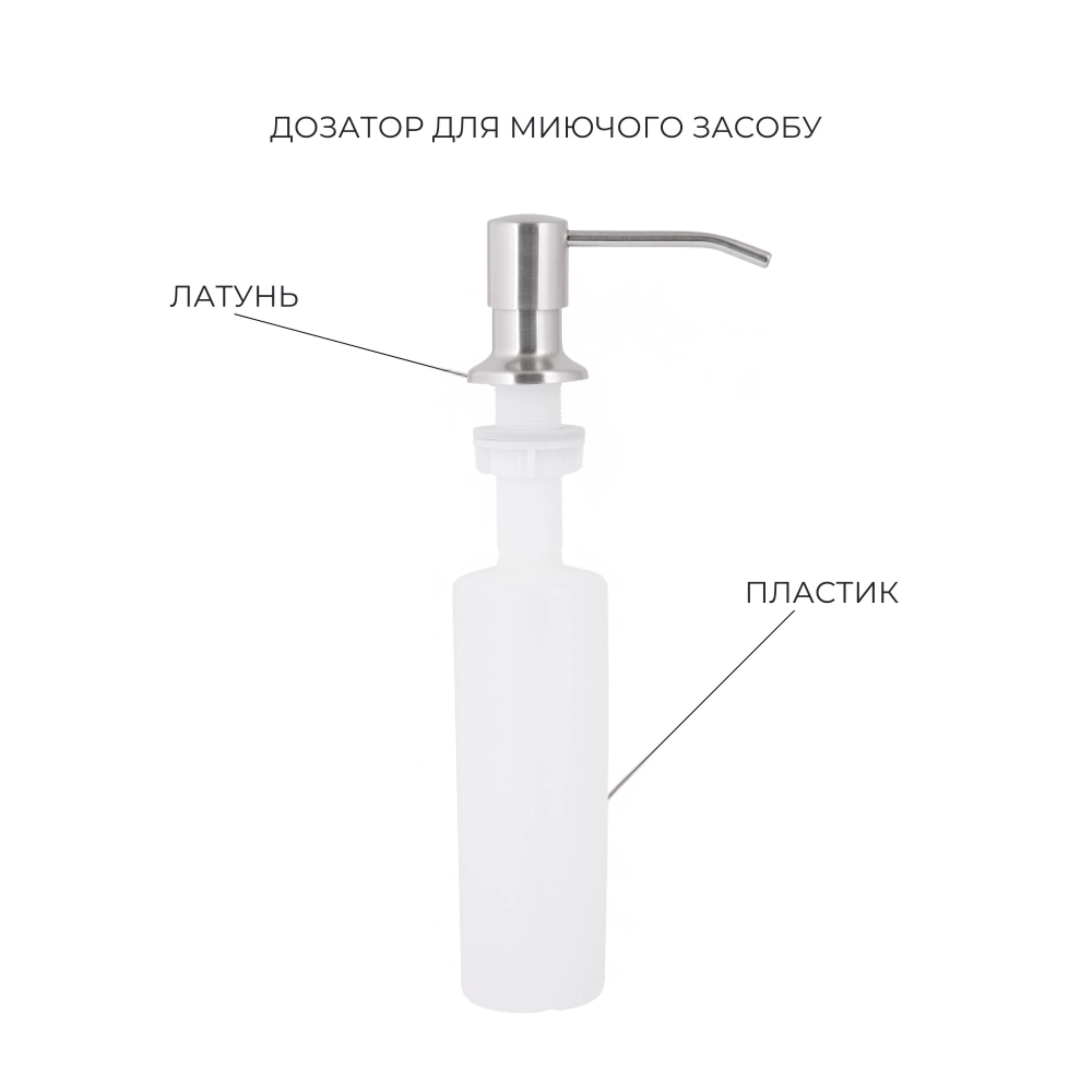 Акційний набір Lidz: мийка H7545 Brushed 3,0/1,0 мм + Змішувач Aria для кухні з гнучким виливом (k35) Grey