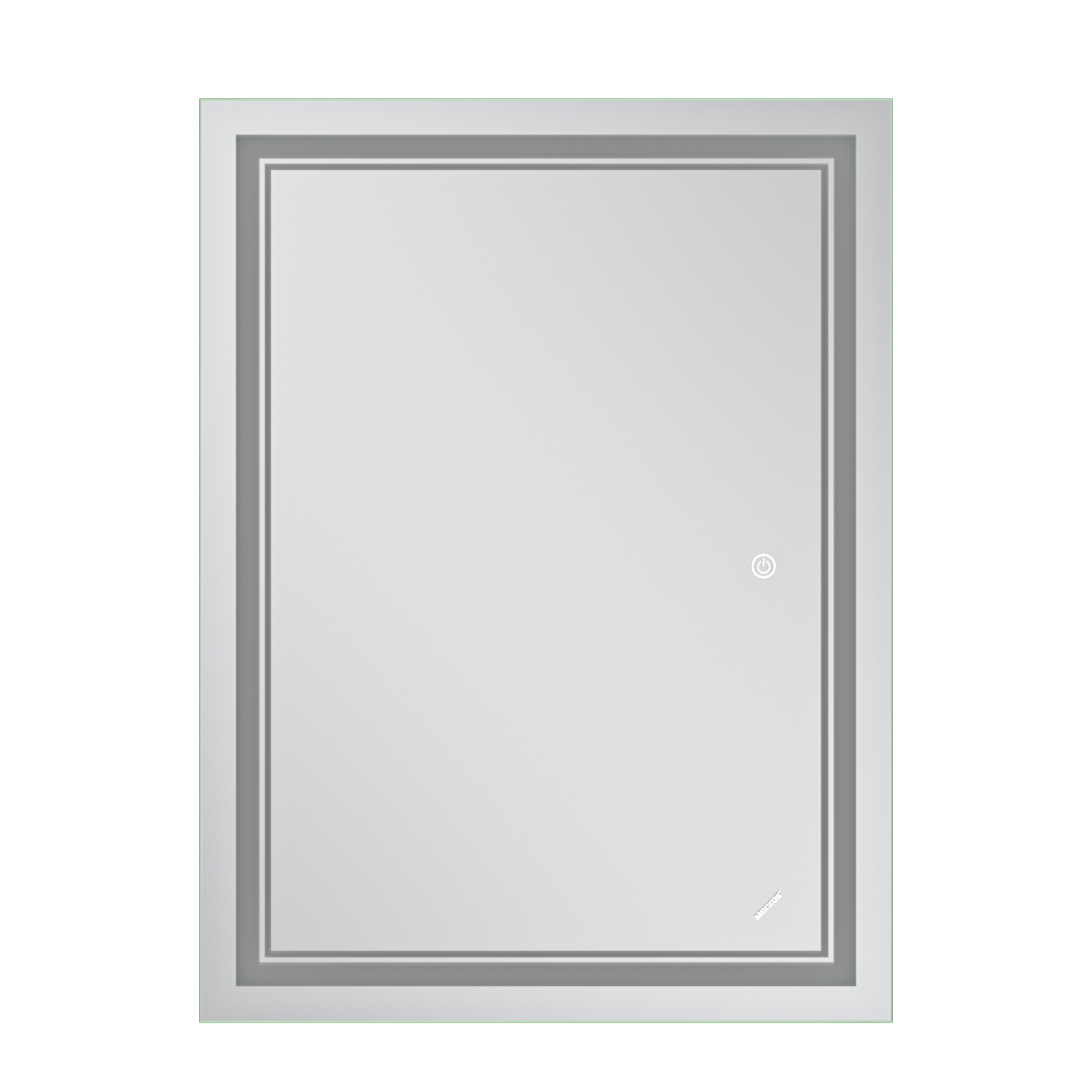 Дзеркало MIXXUS PREMIUM QUADRO MR20-80x60-REVERSE з LED Touch, Anti-fog, димером, рег. яскравості (MP6619)