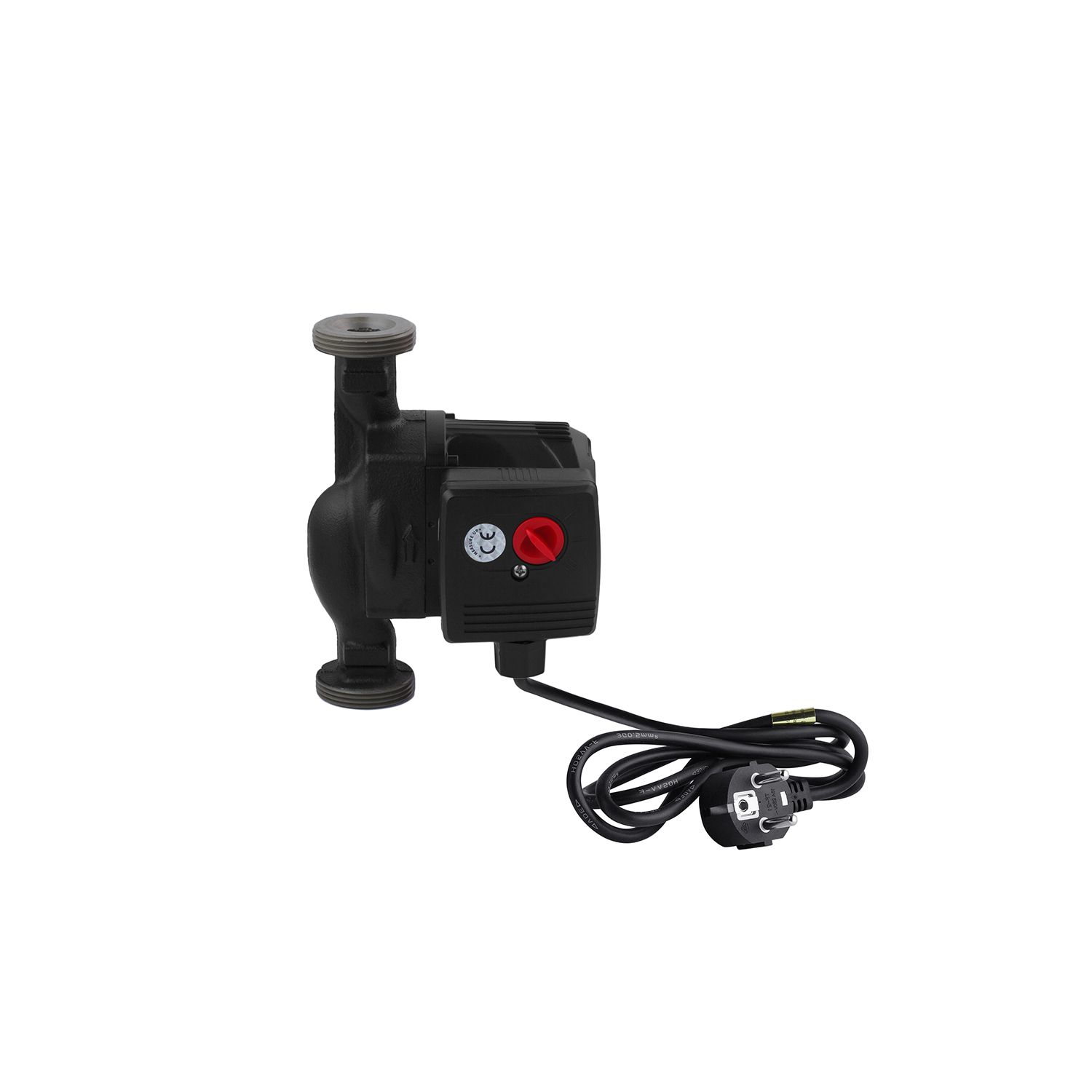 Насос циркуляційний Pumpman GRS25/80/180 Нmax 8 м Qmax 6 куб.м 100 Вт з гайками