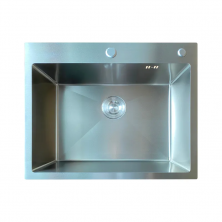 Мийка з нерж. сталі MIXXUS MH6050 MICRO DECOR SS COLOR (3.0/0.8) (колір нержавійка) (MI8220)