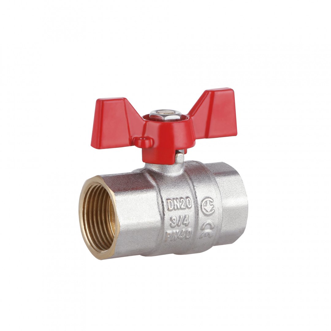 Кран кульовий Thermo Alliance Standart 3/4" ВР для води (метелик) SD602NW20PN40
