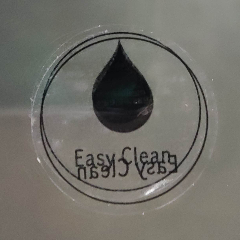 Двері у нішу розсувні KOER SR SD02-120x200-TR-01 прозоре скло EASY CLEAN 8мм хром (KR5384)