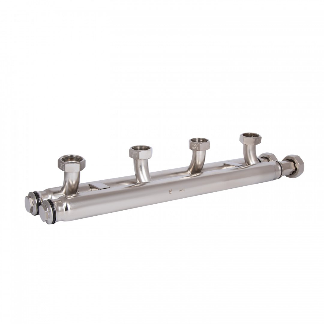 Колектор розподільчий Thermo Alliance Forte Quick System для  2 насосних груп 1 1/4"x1, нерж.. сталь SUS 304 TAF-QSK2