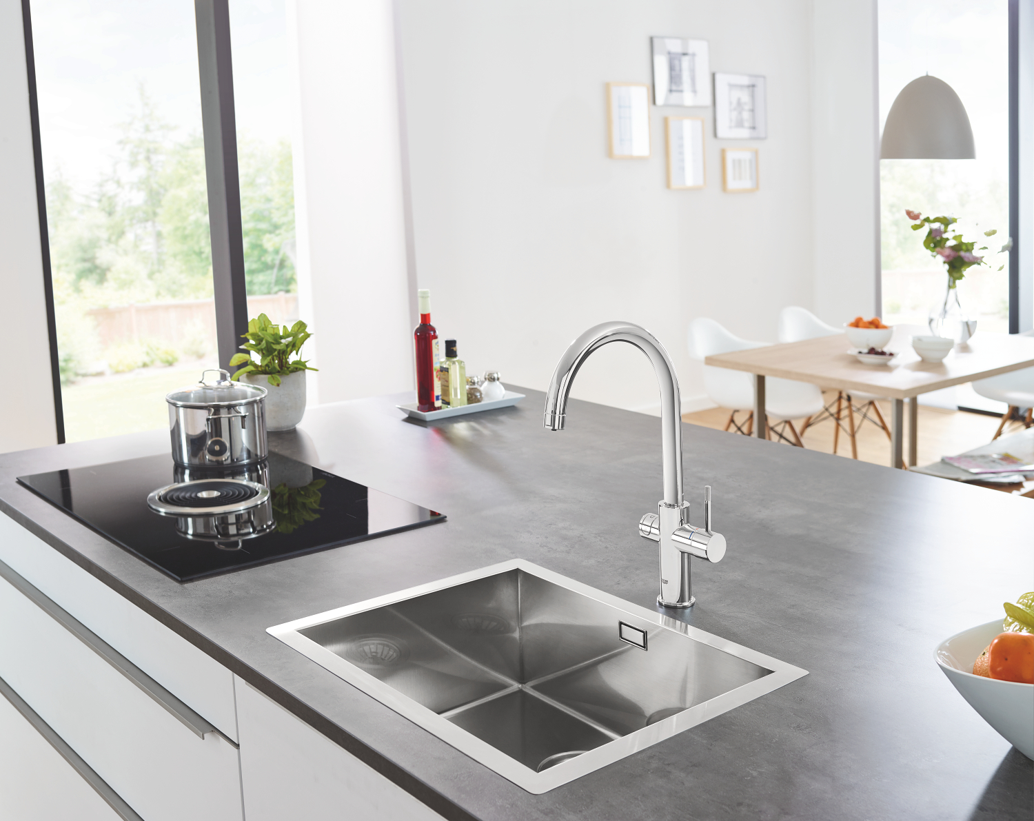 Система фільтрів для питної води зі змішувачем Grohe Blue Home Connected (31455001)