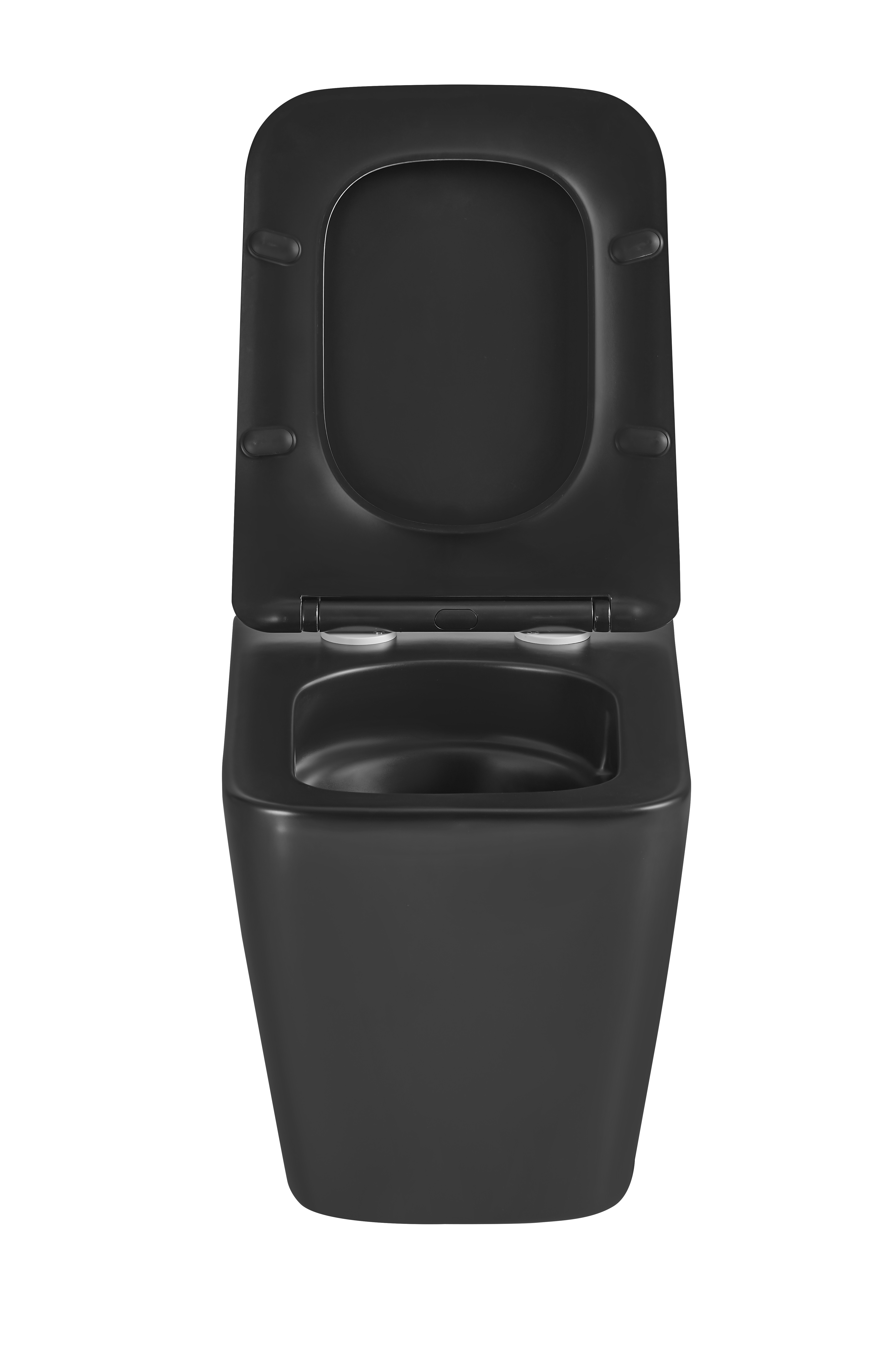 Унітаз підвісний MIXXUS PREMIUM QUADRO-0301-T3 BLACK 490х340х360mm система змиву TORNADO 3.0 (MP6587)