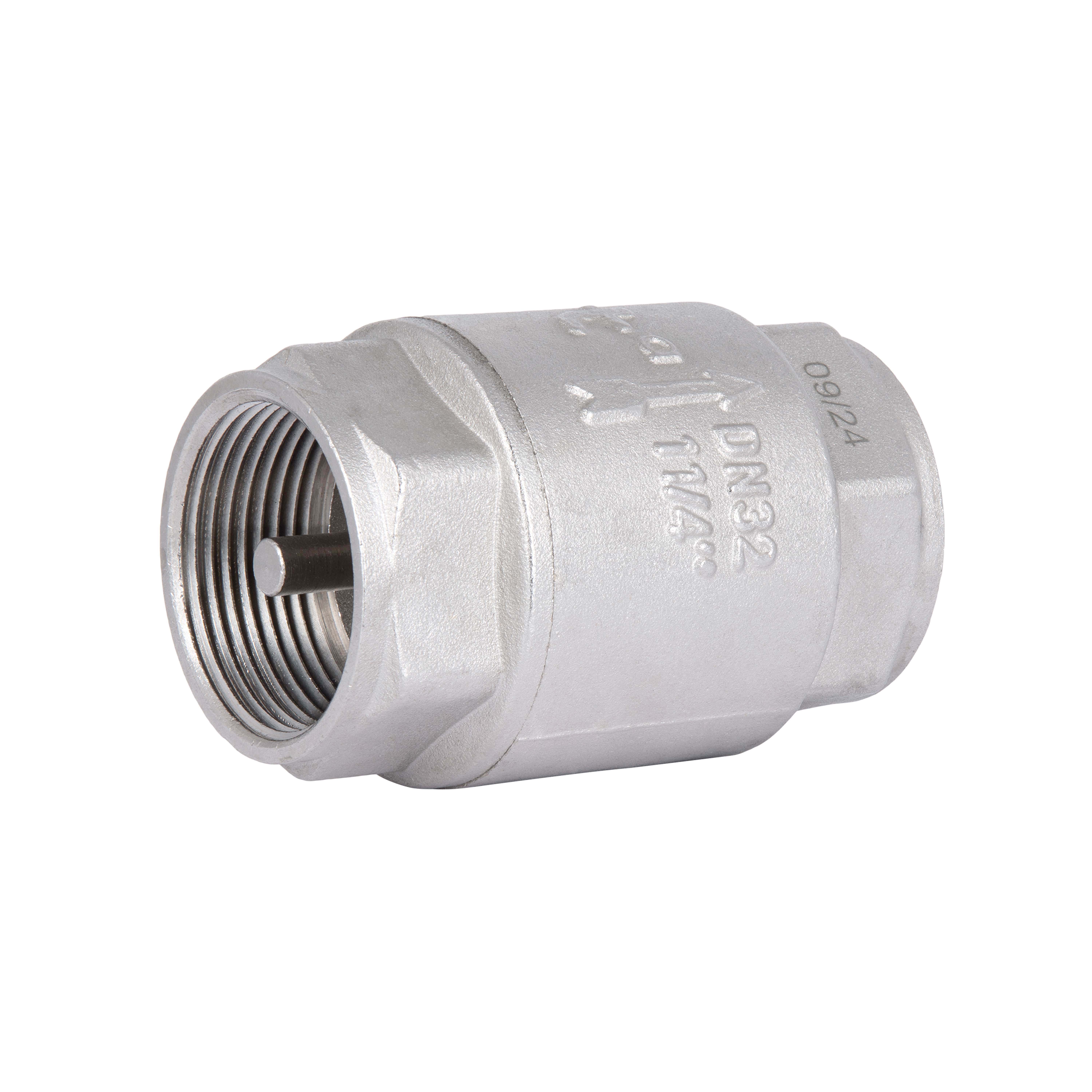 Зворотний клапан Thermo Alliance Forte 1 1/4"ВВ нікель із латунним штоком TAF240W32