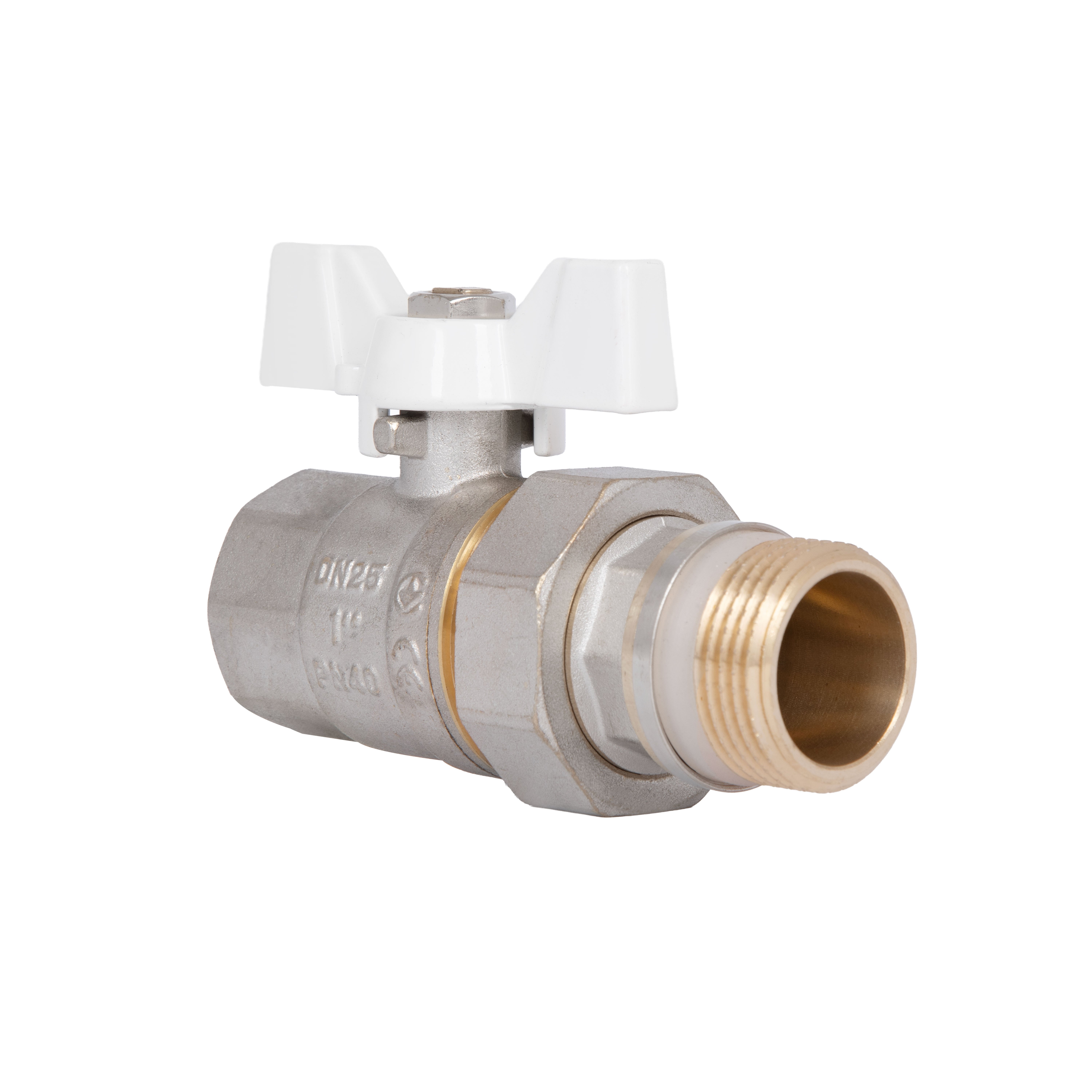 Кран Американка Thermo Alliance Standart з антипротіканням 1" PN40 конус SD900NW25PN40