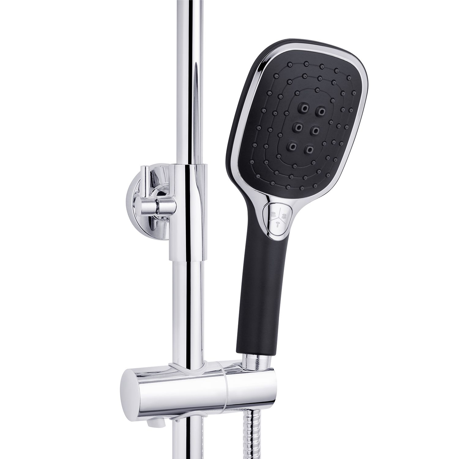 Набор 2 в 1 душова система Kroner Essen-SCH063 + змішувач Essen-SCH010