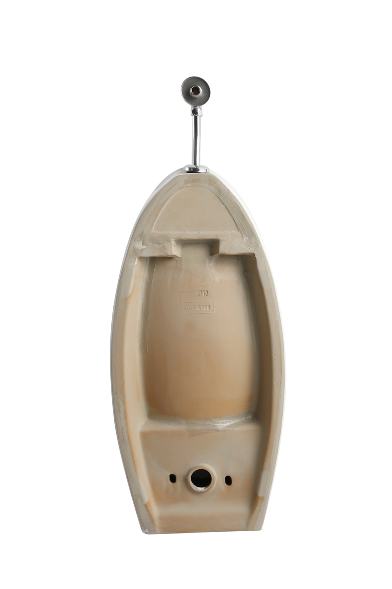 Пісуар підвісний MIXXUS PREMIUM BEVEL-1004 340x305x685mm з краном для пісуара (MP6663)