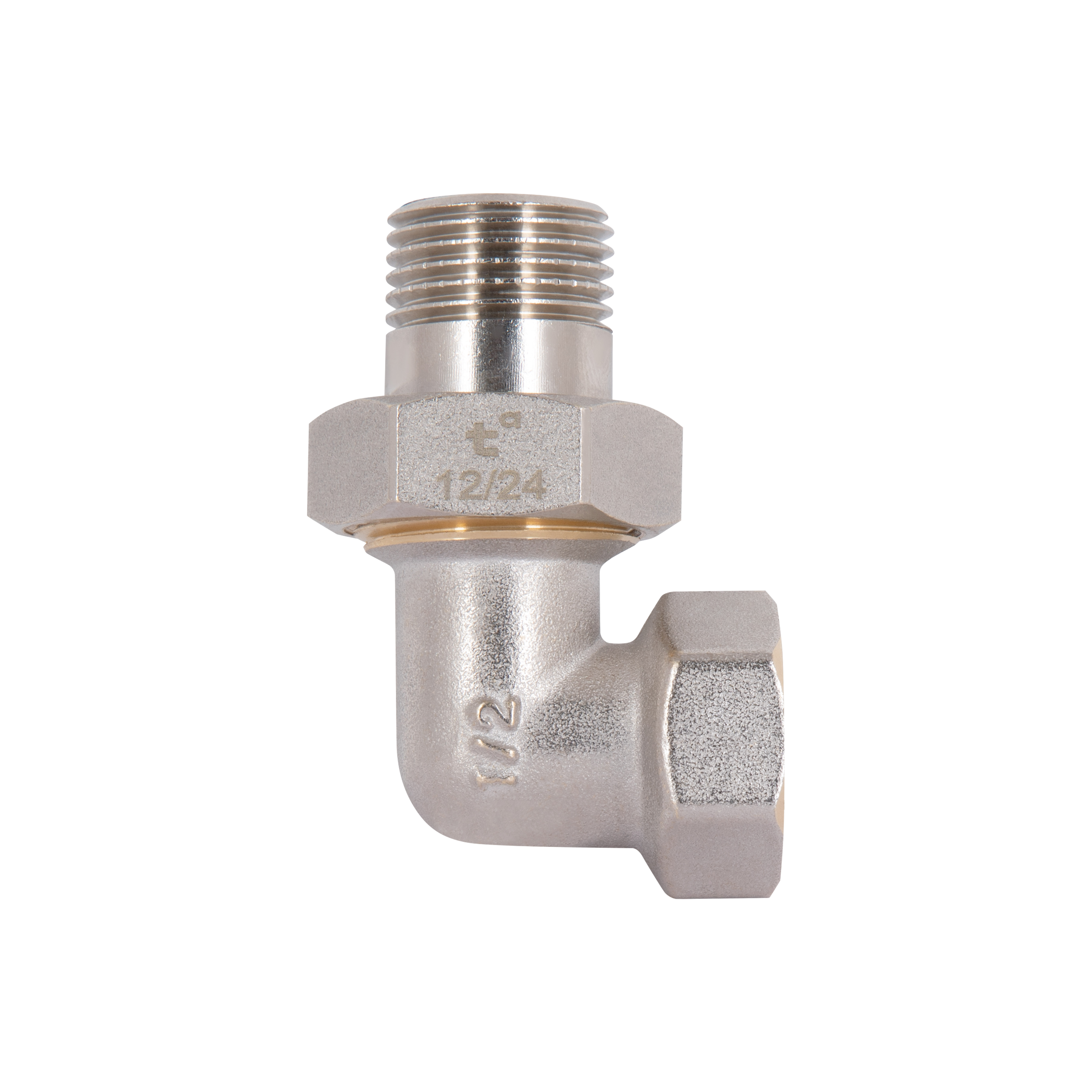 Згін-американка Thermo Alliance Standart 1/2"ВЗ нікель, кутовий TAS191W15