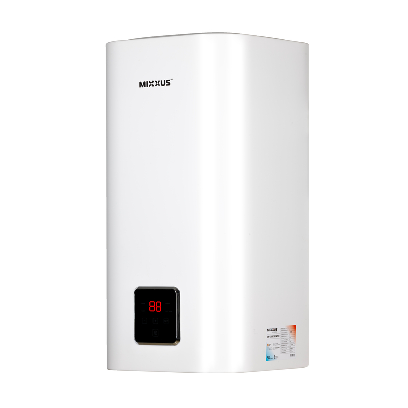Водонагрівач "Квадрат" Mixxus EWH-13080 CUBE WET(V) накопичувальний 80 л, мокрий тен 2,0 kW (WH0612)