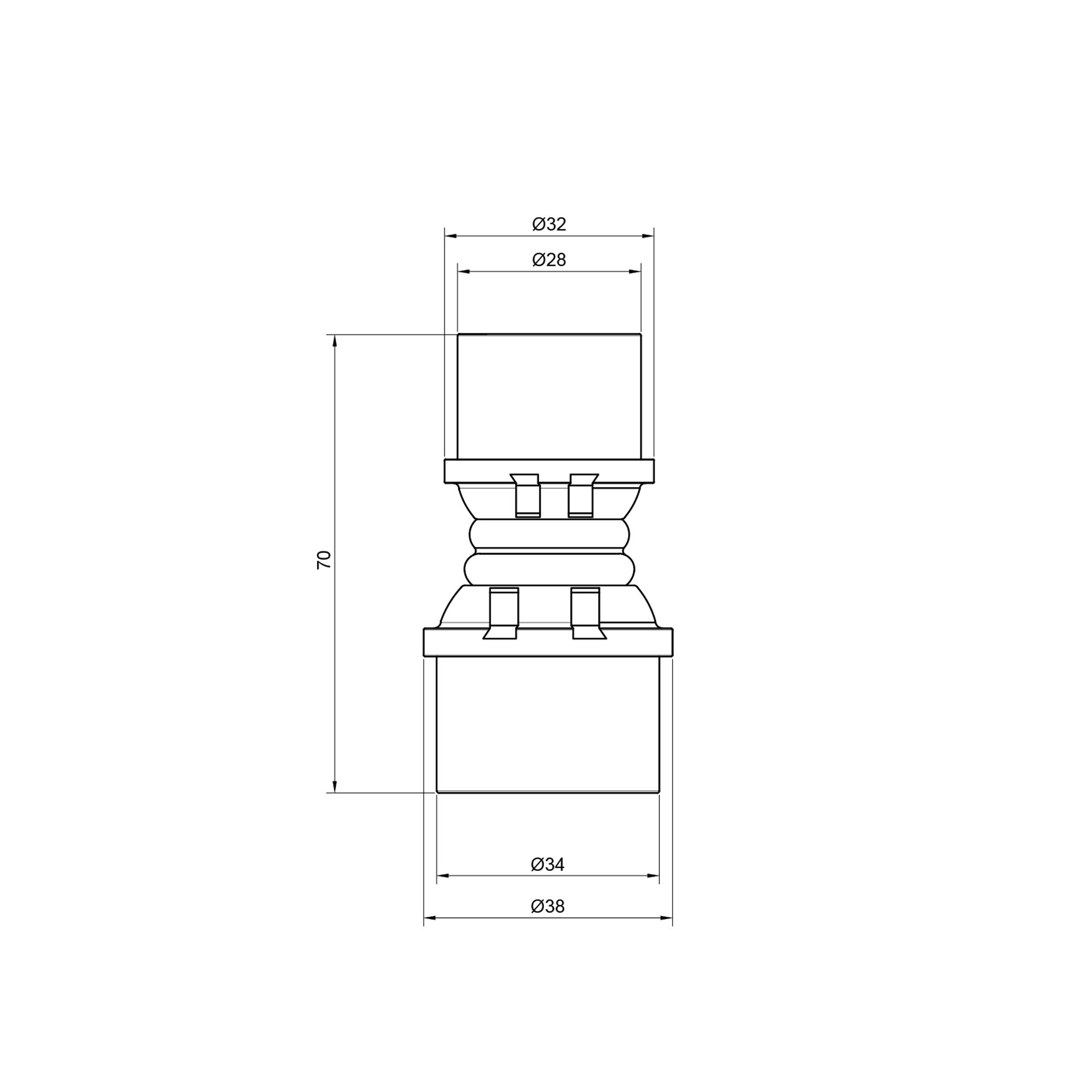 Муфта прес Icma 32х26 №400