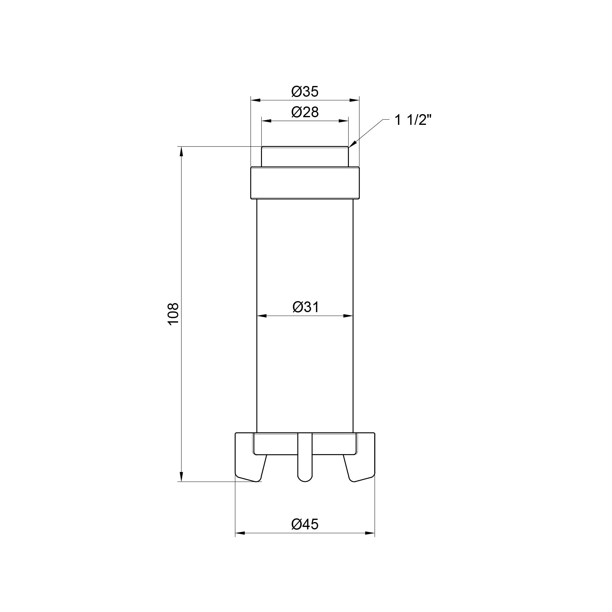 Фільтруючий картридж Icma для фільтрів 1" 1/2х2" №752