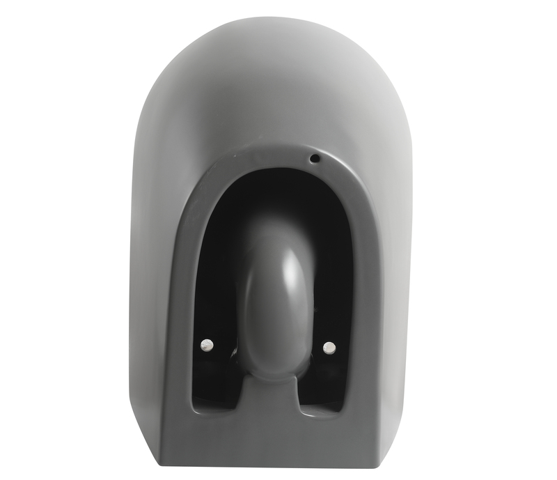 Комплект: MIXXUS PREMIUM ELLIPSE-SET-2101 GRAY Унітаз система змиву TORNADO 3.0+ Інсталяція KOER KT-0404 + панель KT-0604-07 GUN GRAY (MP6668)