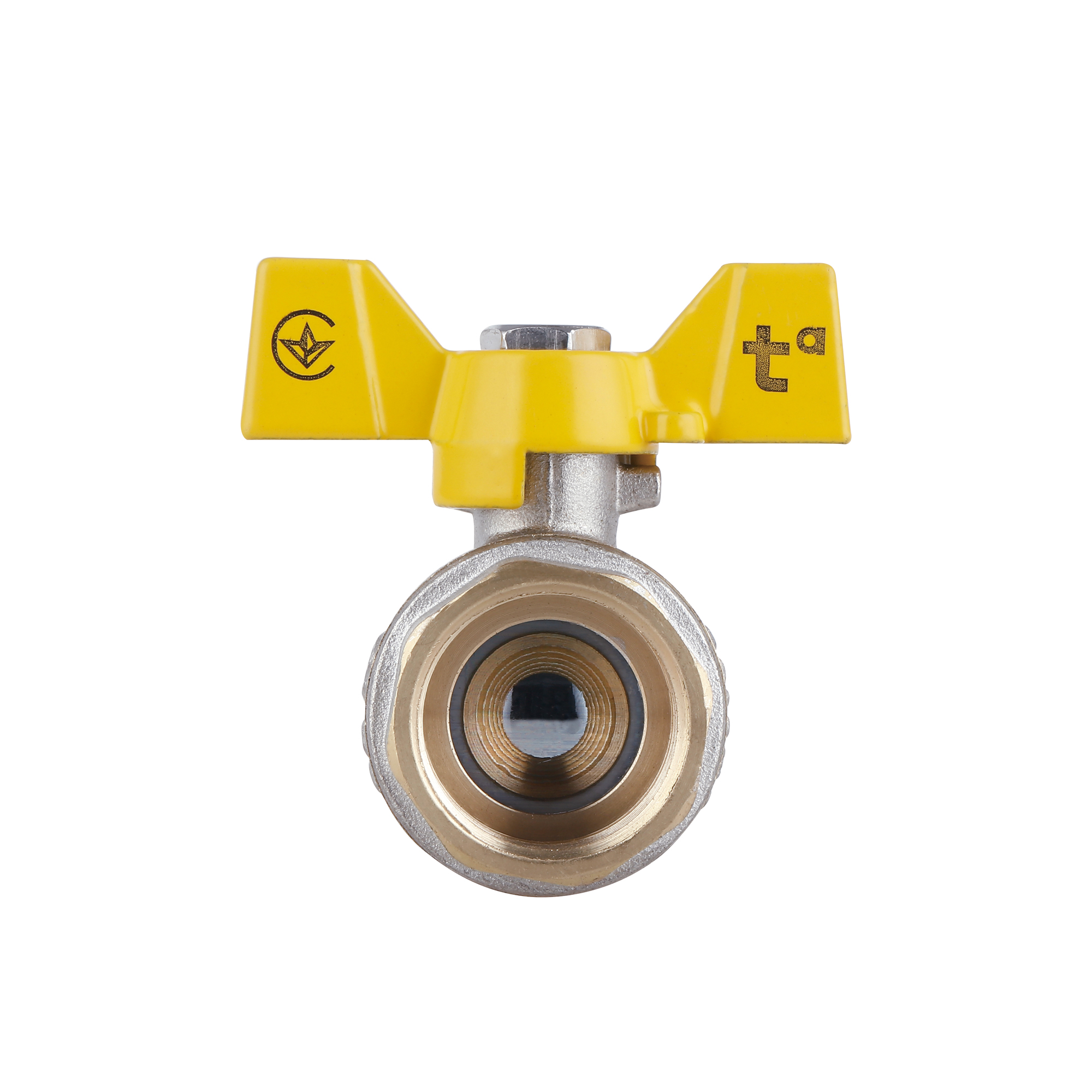 Кран кульовий Thermo Alliance Standart 3/4" ВР для газу (метелик) SD602NG20PN40