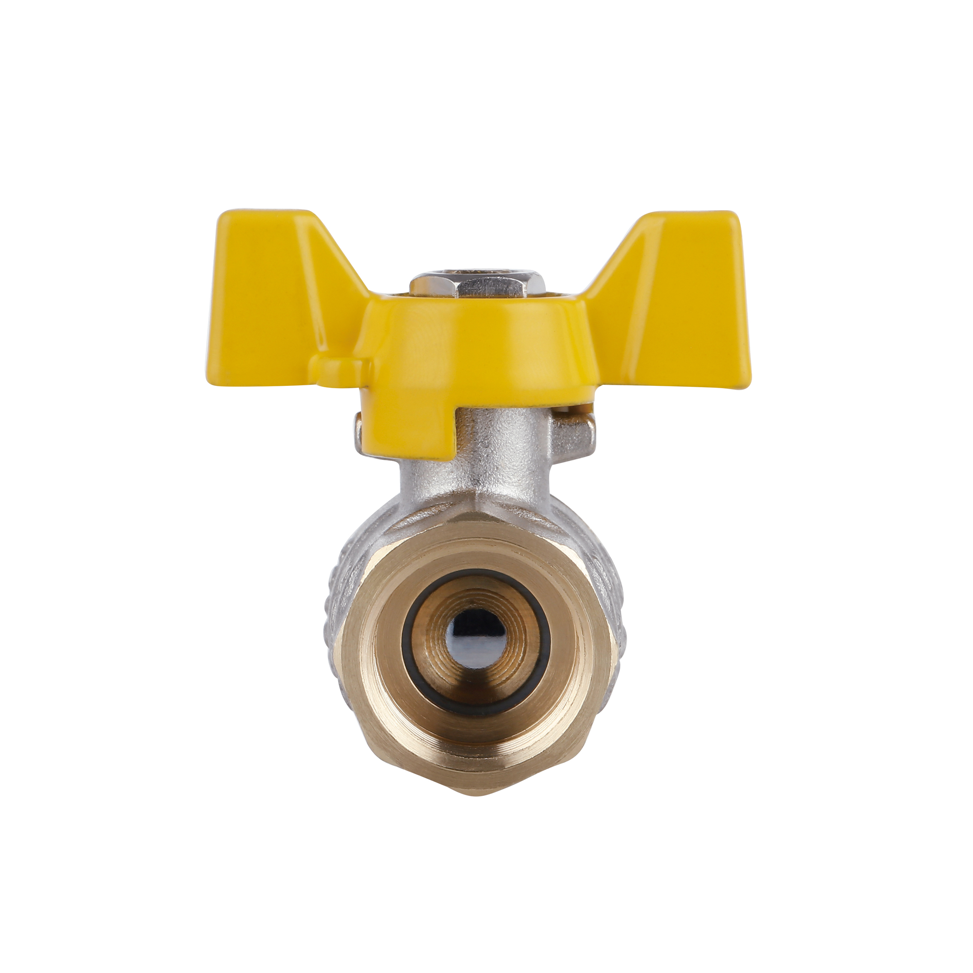 Кран кульовий Thermo Alliance Standart 1/2" ВЗ для газу (метелик) SD607NG15PN40