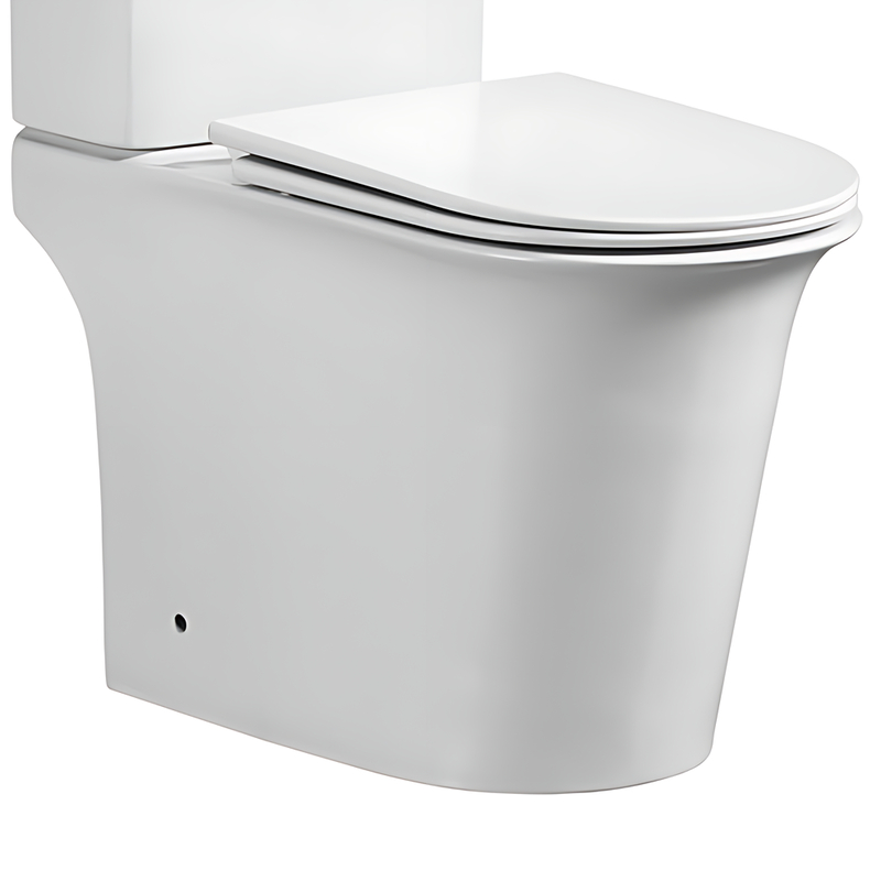 Чаша унітазу-компакту без сидіння MIXXUS WAVE-0405-R BOWL 400x350x630 система змиву RIMLESS (MI8363)