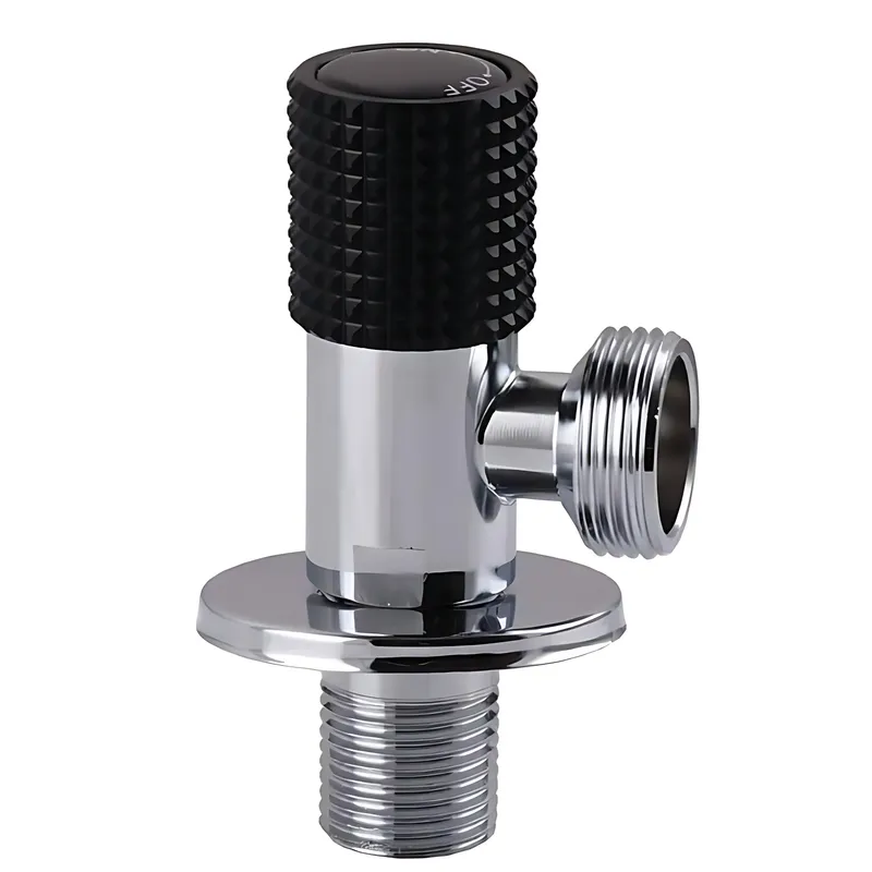 Кран для підключення сантехприладів CHAMPION VAL-14-1/2x3/4 CHROME із нерж. сталі (колір хром) (CH6570)