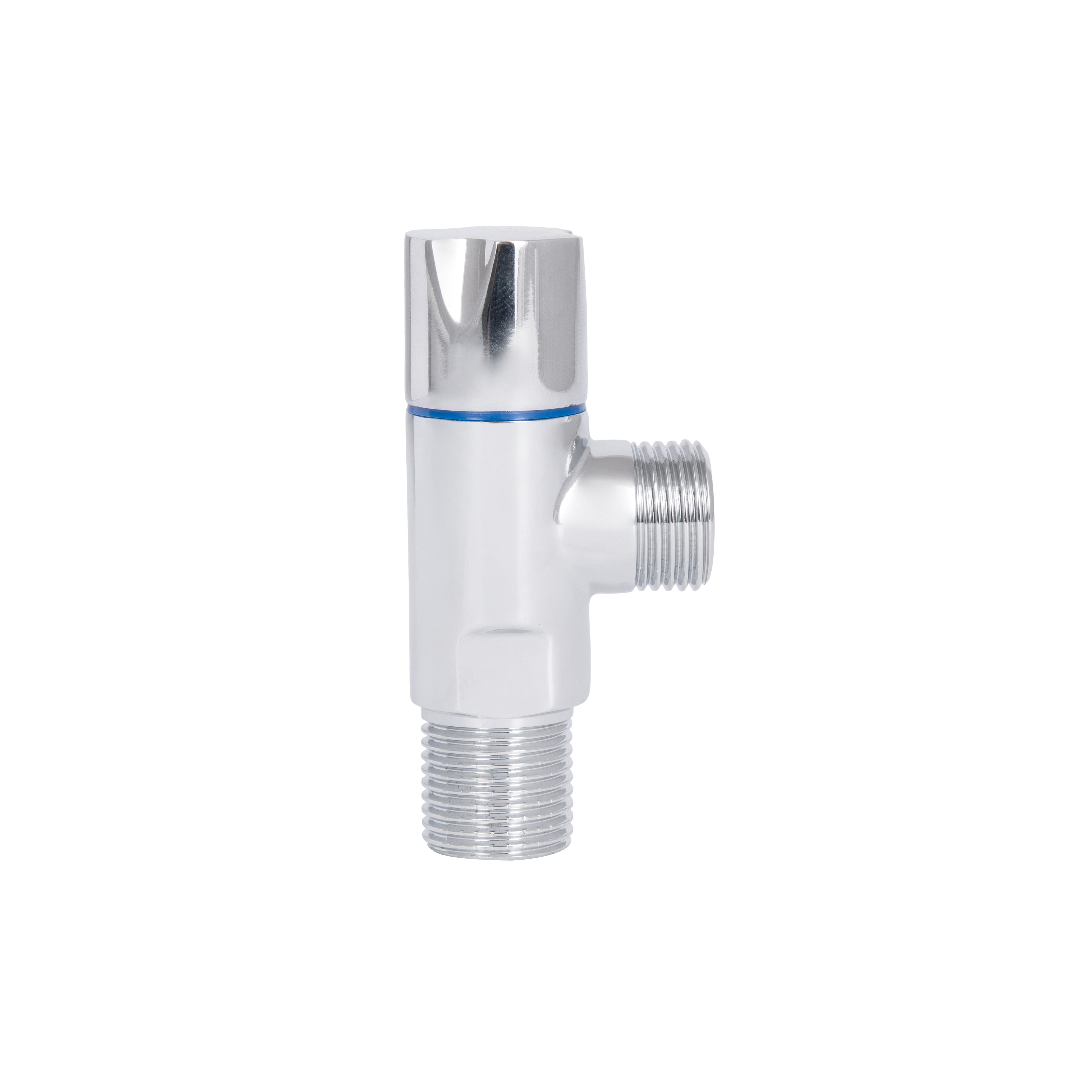 Кран кутовий Thermo Alliance Standart (ручка кругла) з керам.буксою 1/2"З х 1/2"З SF342W1515