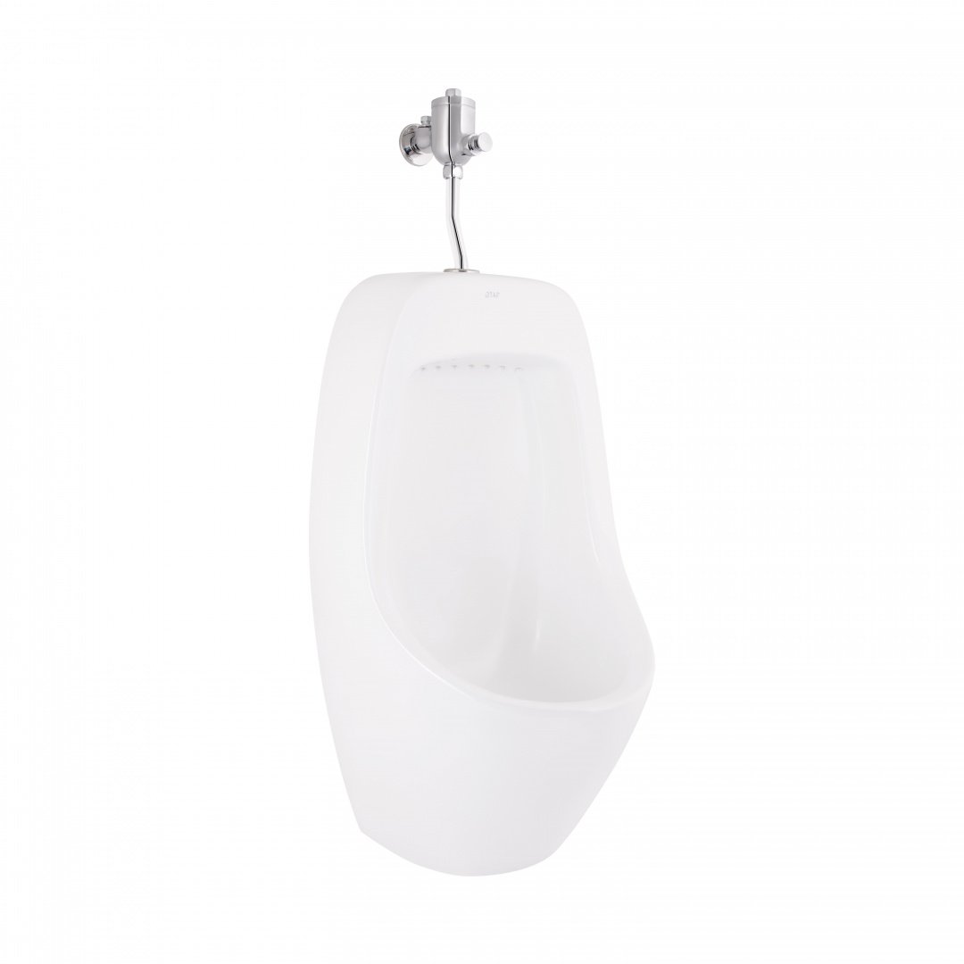 Пісуар підвісний Qtap Crow з краном-дозатором 360x285x675 White QT0588112HW
