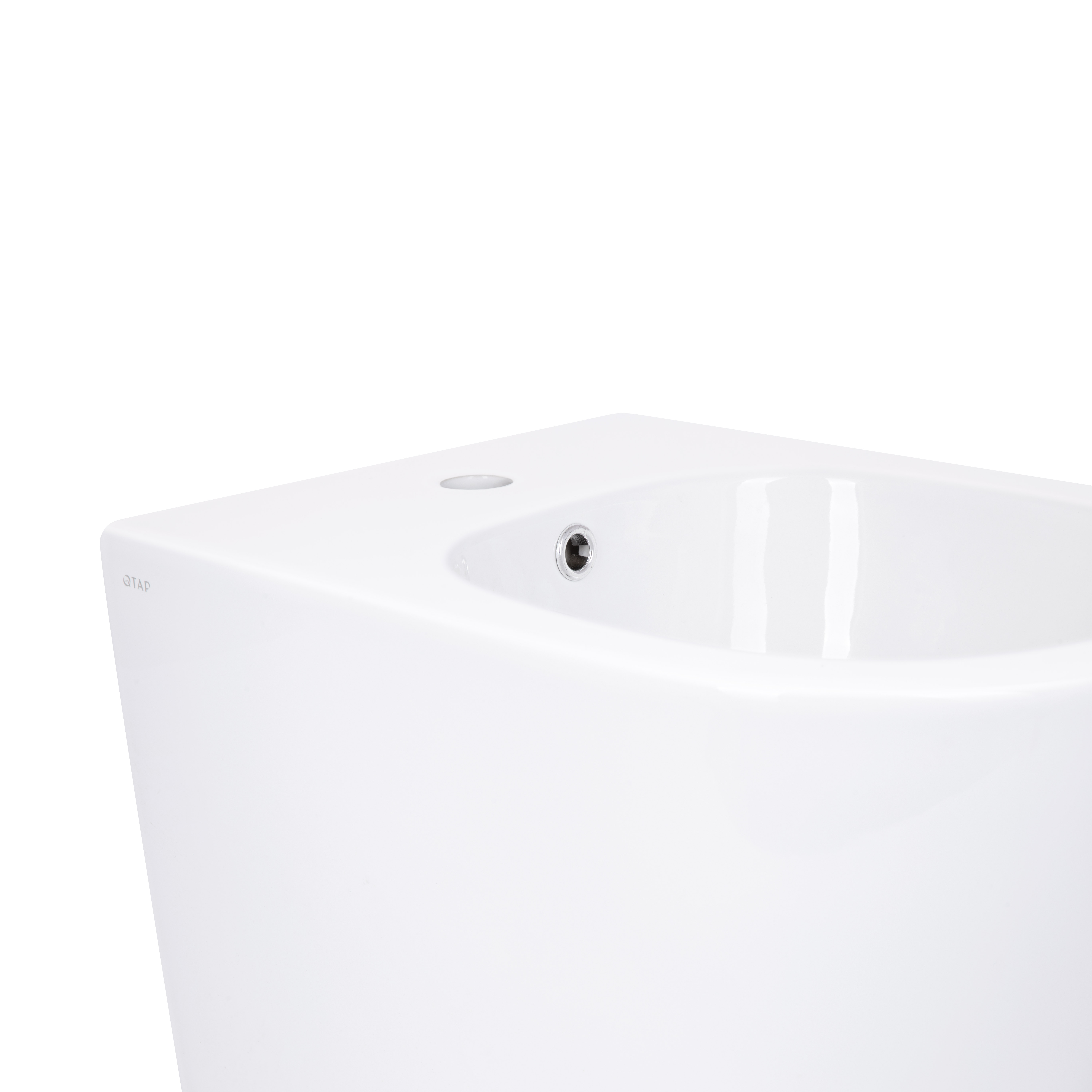 Біде підвісне Qtap  Swan 485х360х320 мм, White QT16555379W