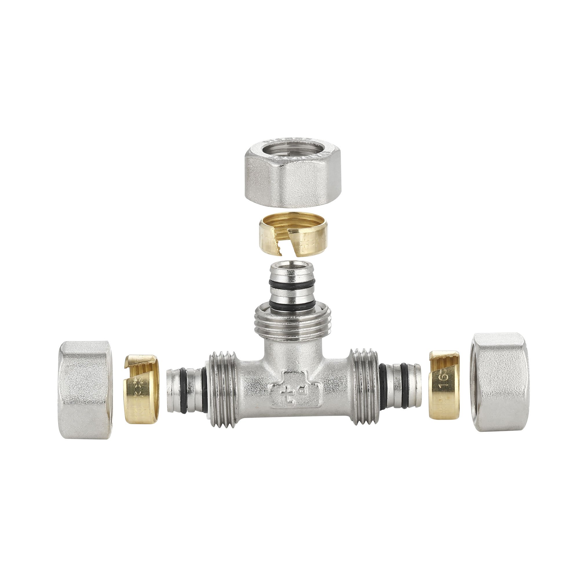 Трійник обтискний Thermo Alliance Standart 16 SD158W161616