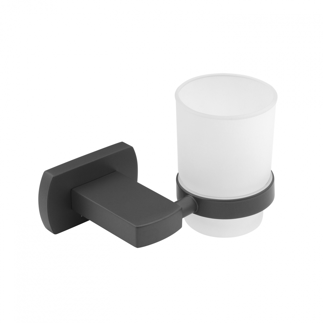 Склянка з тримачем для ванної кімнати Kroner KRP Graz - GRP95602