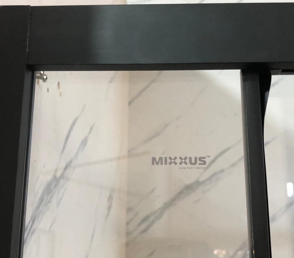 Душова кабіна без піддону MIXXUS PREMIUM QUADRO SC01-90x90x195-TR BLACK прозоре скло 6мм (MI8292)