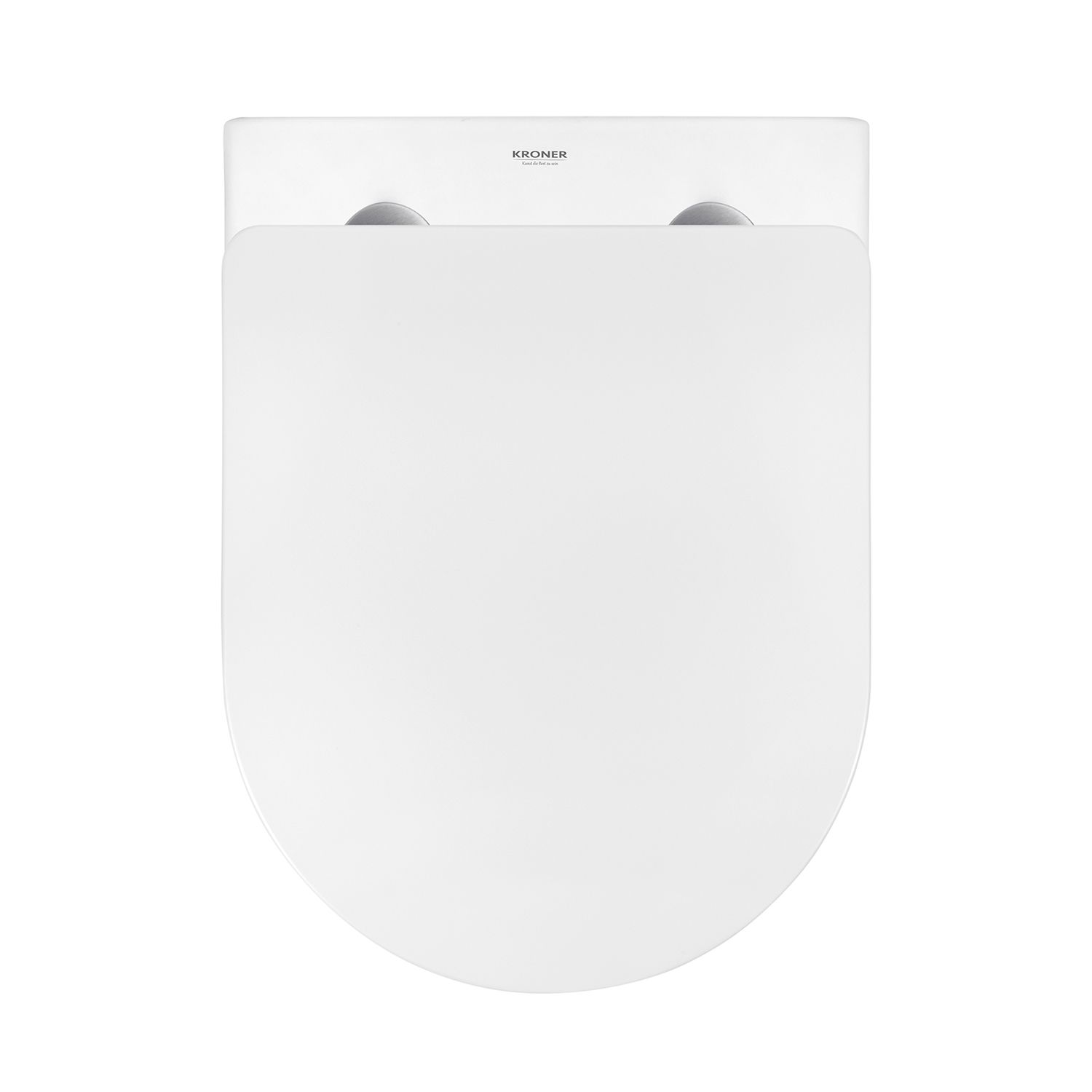 Унітаз підвісний Kroner Harz WHI483632 TORNADO безобідковий з сидінням