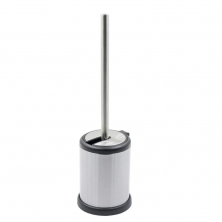 Йоржик для унітазу підлоговий MIXXUS TOPPER-TB0201 SS COLOR (колір нержавійка) (MI7093)