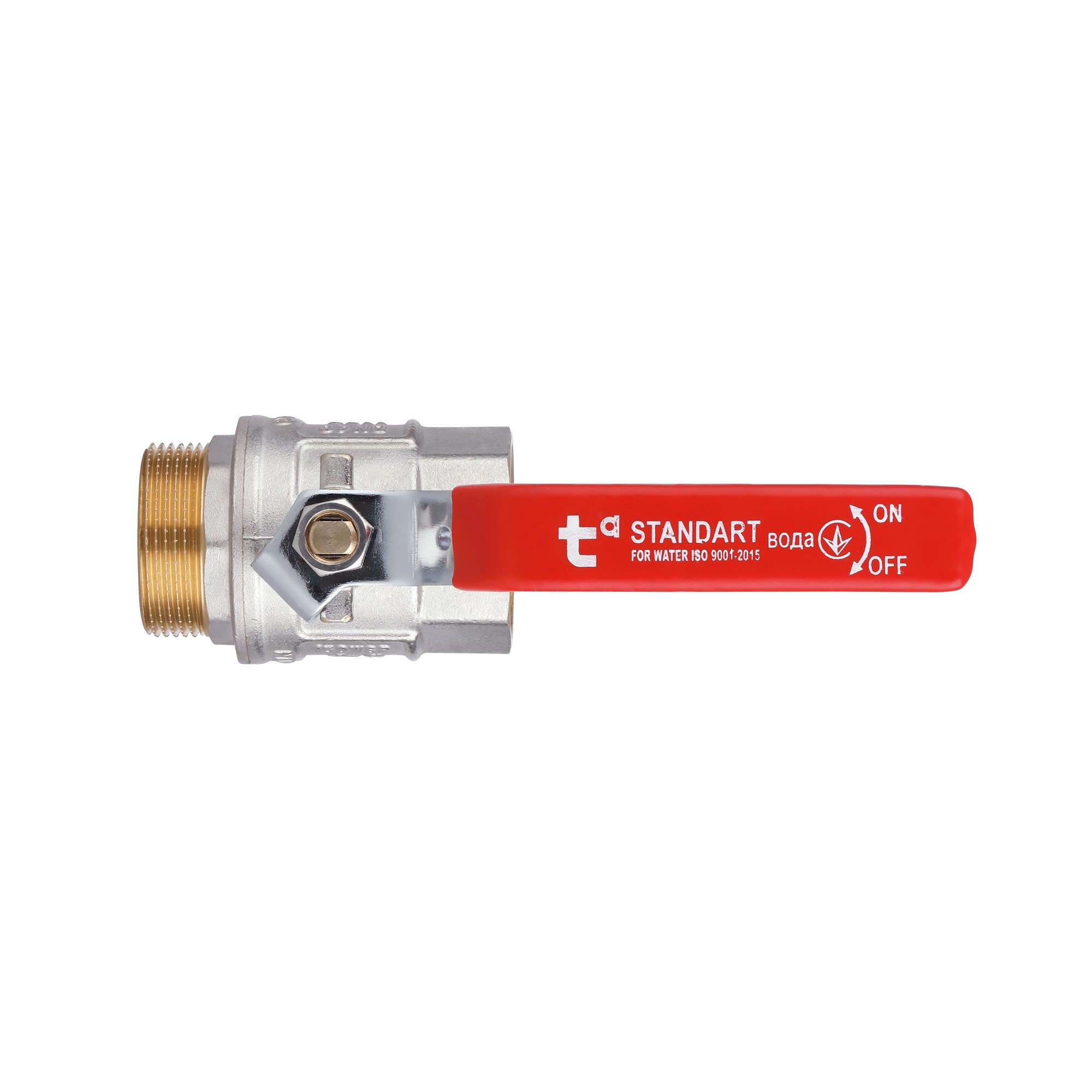 Кран кульовий Thermo Alliance Standart 1" 1/2 ВЗ для води (важіль) SD605NW40PN40