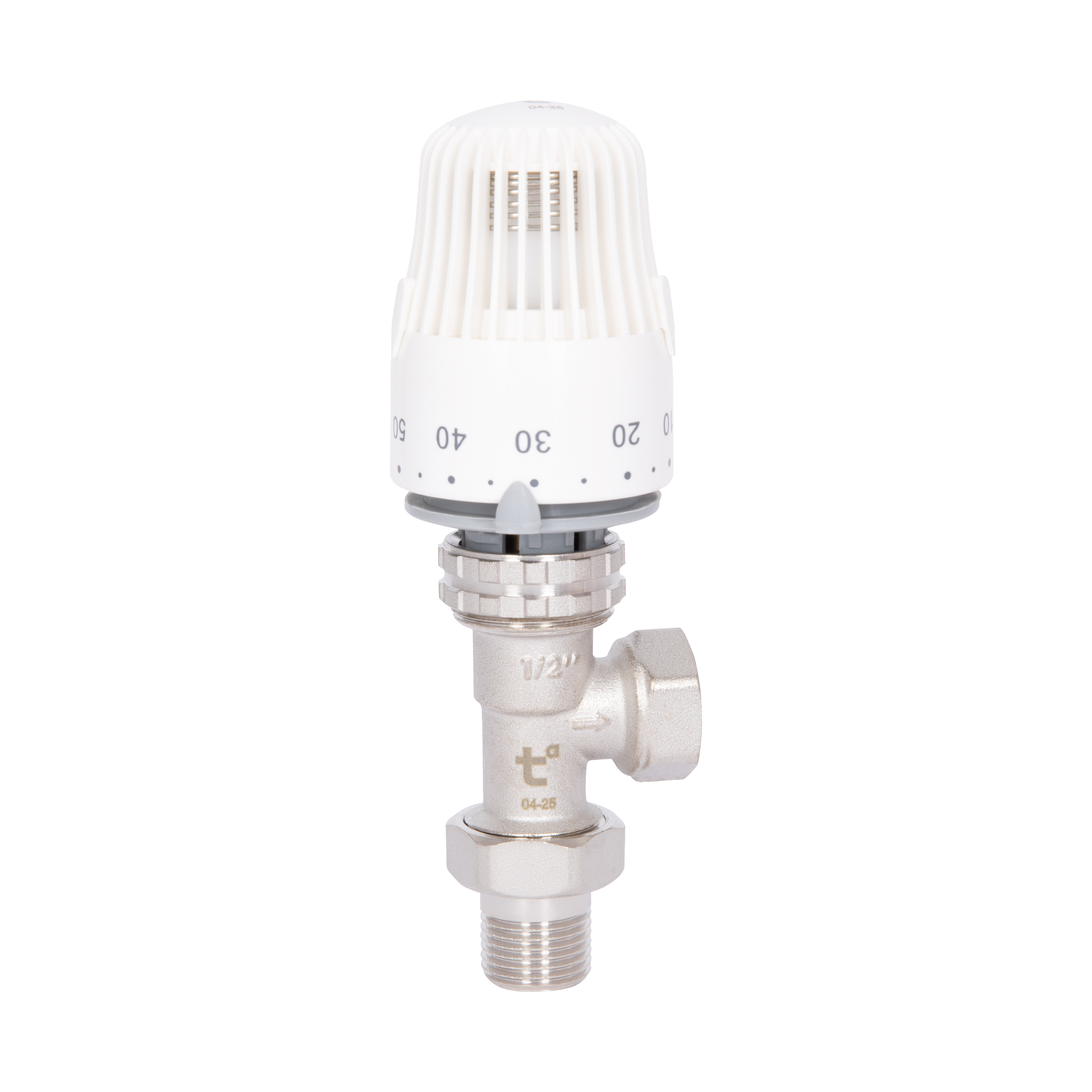 Кран Thermo Alliance Standart RTL кутовий 1/2"ВЗ TAS01515