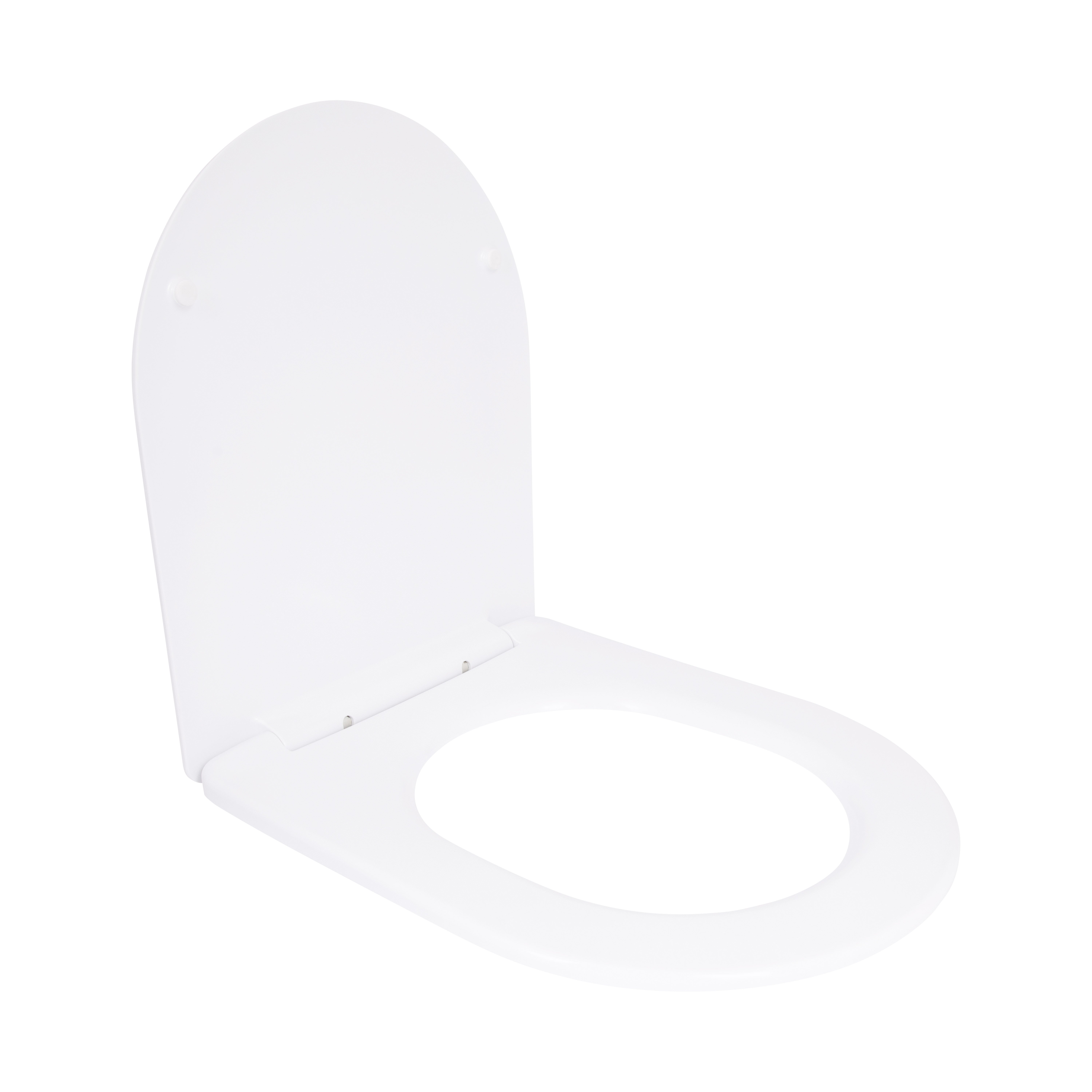 Qtap Сидіння для унітаза (Jay 640, Swan 640) 422x360x30 мм, White, з мікроліфтом, Slim Duroplast, Quick Release QTSC179W48699