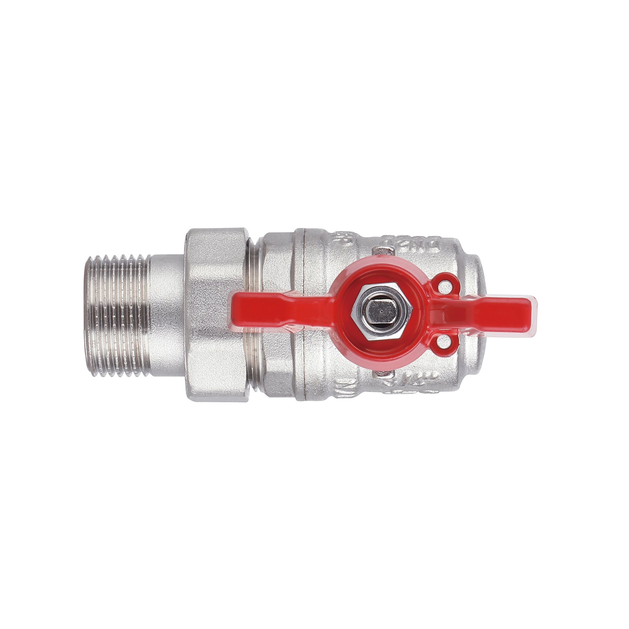 Кран кульовий «Американка» Thermo Alliance Forte 3/4" кутовий SF221W20