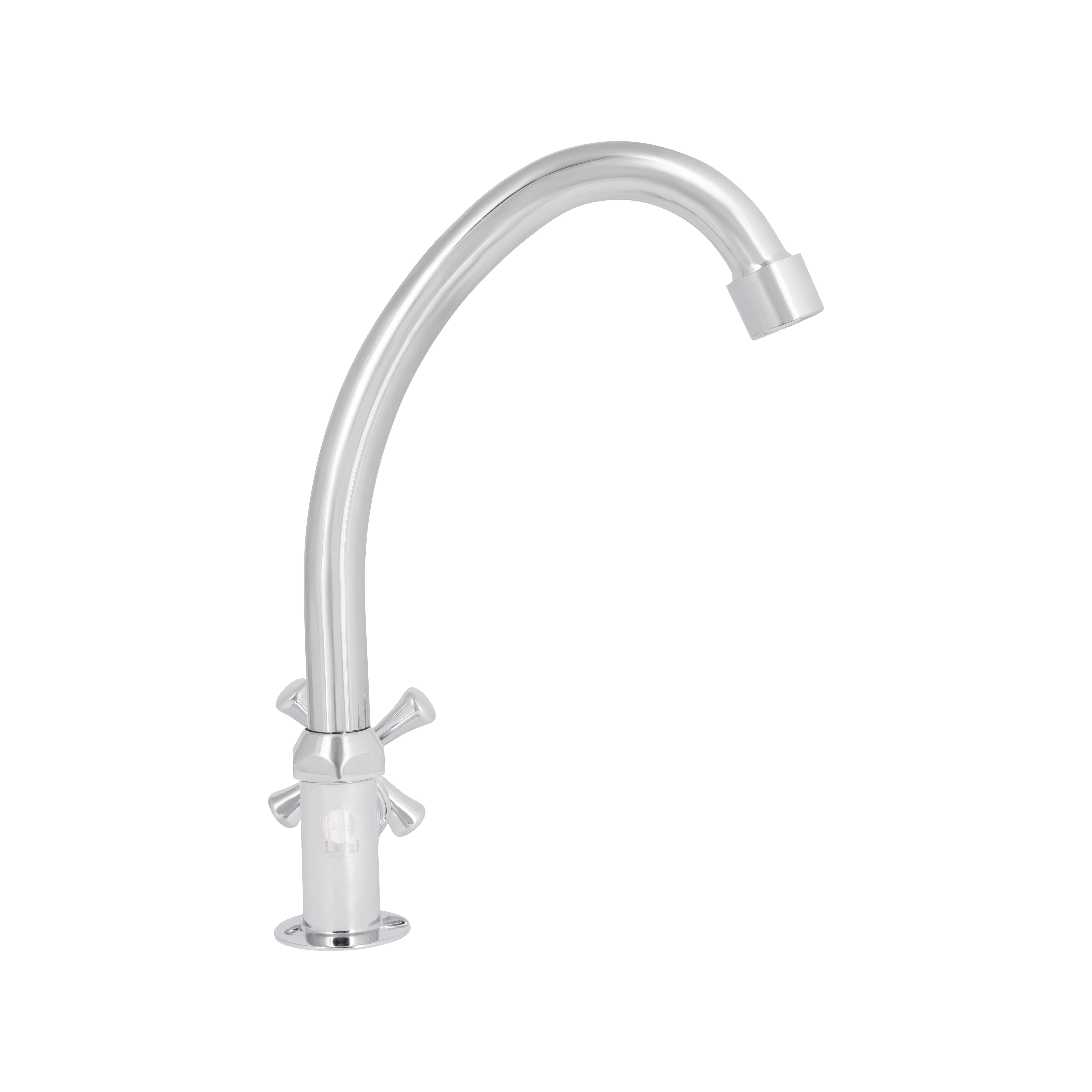 Монокран для кухні Lidz Lamb 269F LDLAM269FCRM22310 Chrome