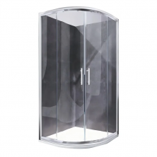 Душова кабіна без піддону KOER SR SC04-90x90x195-TR-01 прозоре скло EASY CLEAN 5мм хром (KR5360)