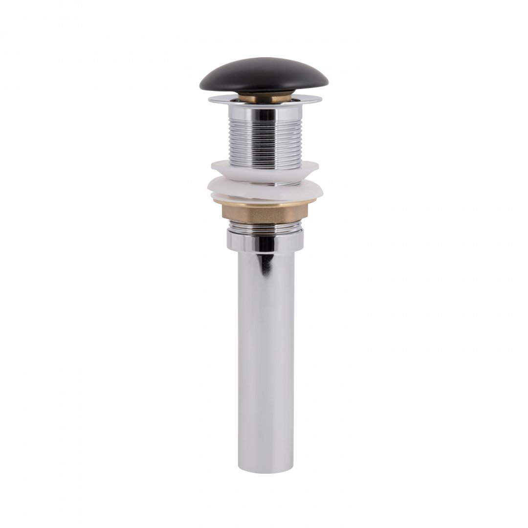 Донний клапан для раковини Qtap PU03 225х70х70 Matt black