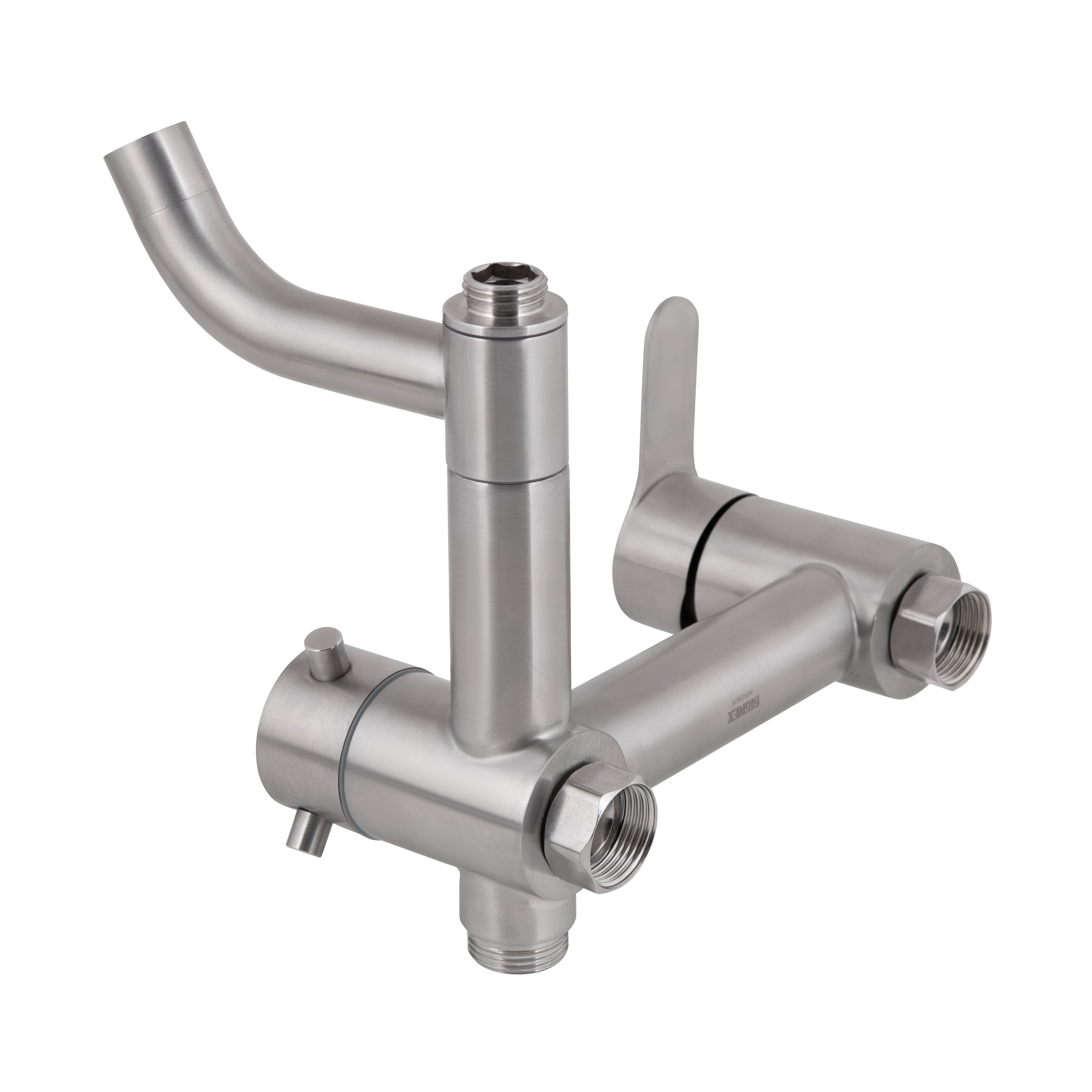 Душова система універсальна Brinex Pure 1030 на три споживачі  Nickel BRIPUR1030NKL