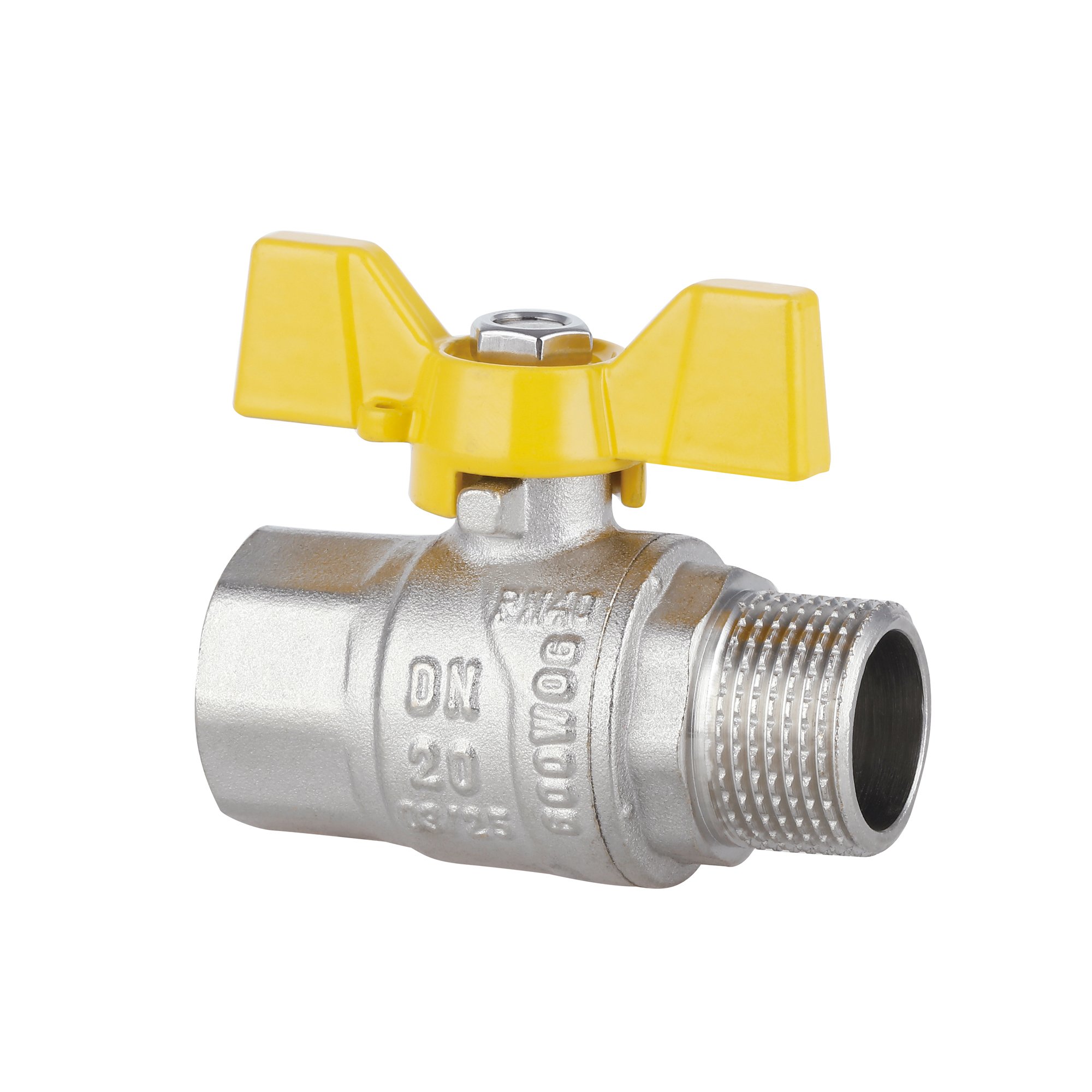 Кран кульовий Thermo Alliance Forte 3/4" ВЗ для газа (метелик) SF607G20
