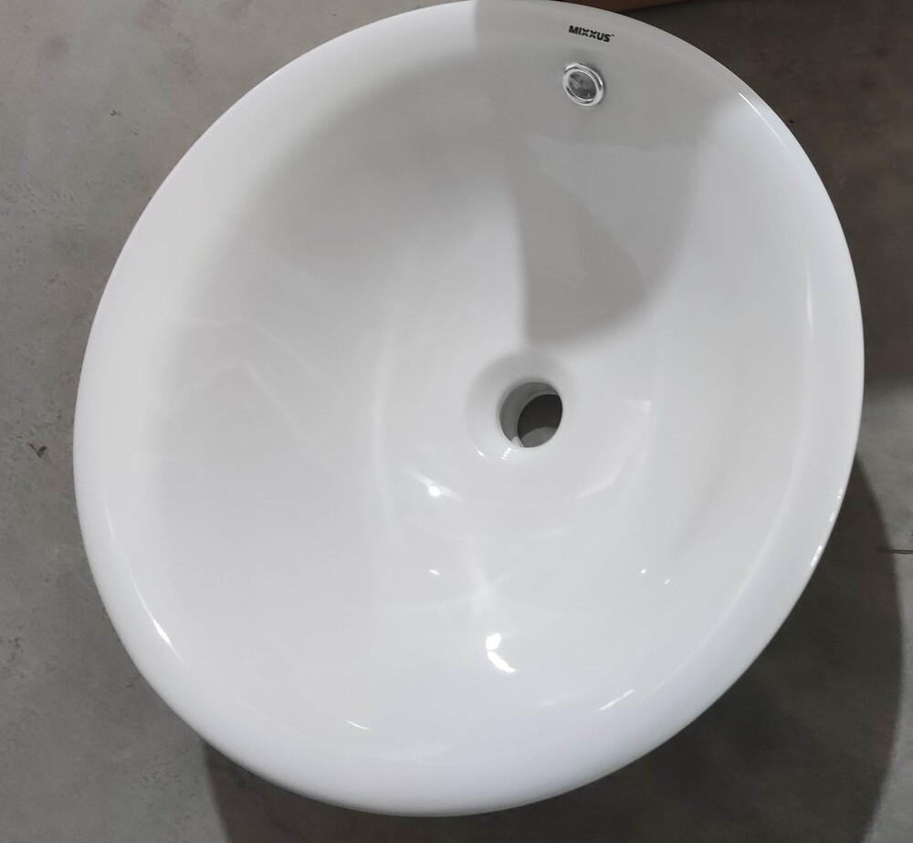 Раковина врізна на стільницю MIXXUS PREMIUM TOPPER-1601 470х470х180mm (перелив) (MP6571)