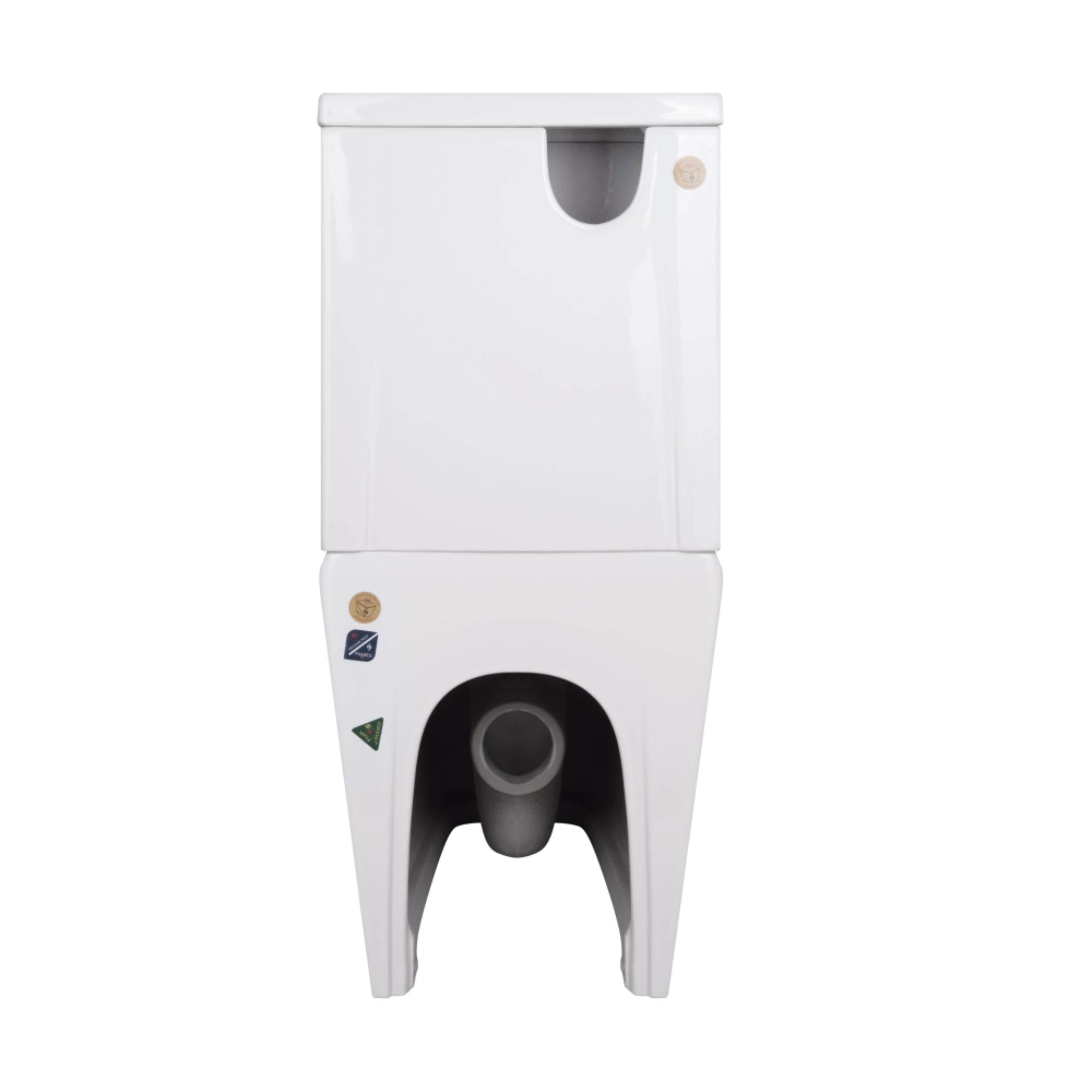 Унітаз підлоговий Qtap Crow Eco безобідковий з сідінням Soft-close QTCRO27W48750